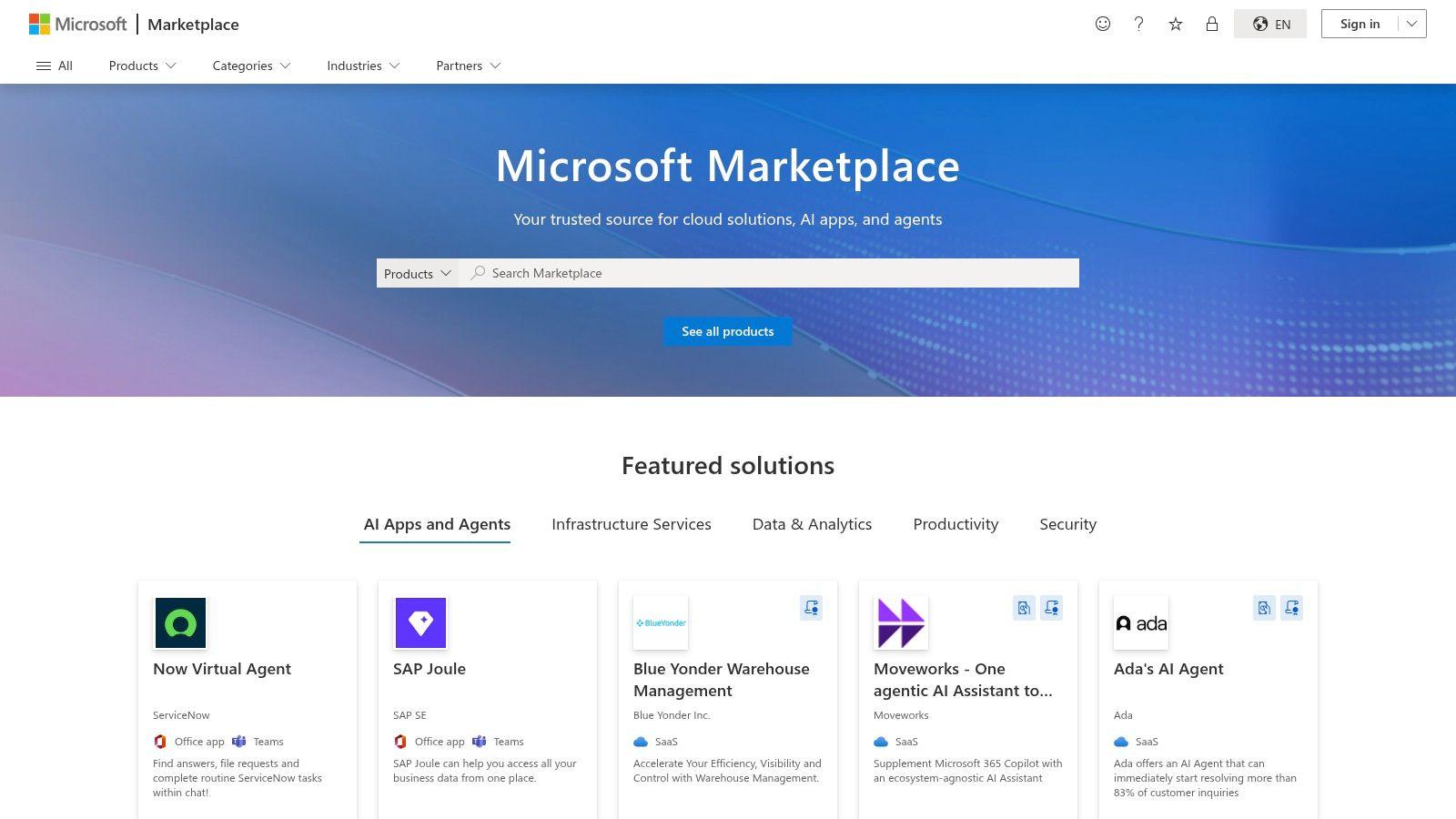 Microsoft AppSource – AI add‑ins for Microsoft 365