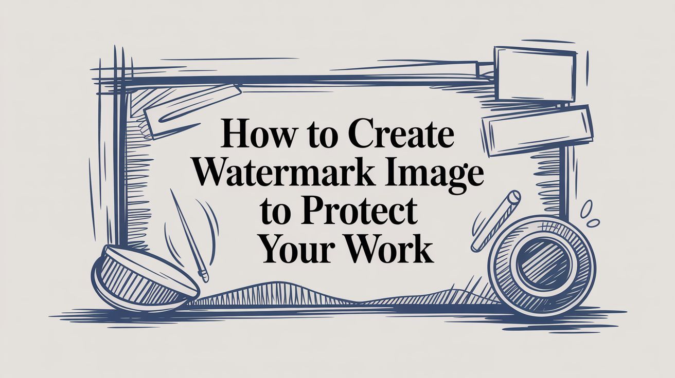 How to Create Watermark Image to Protect Your Work