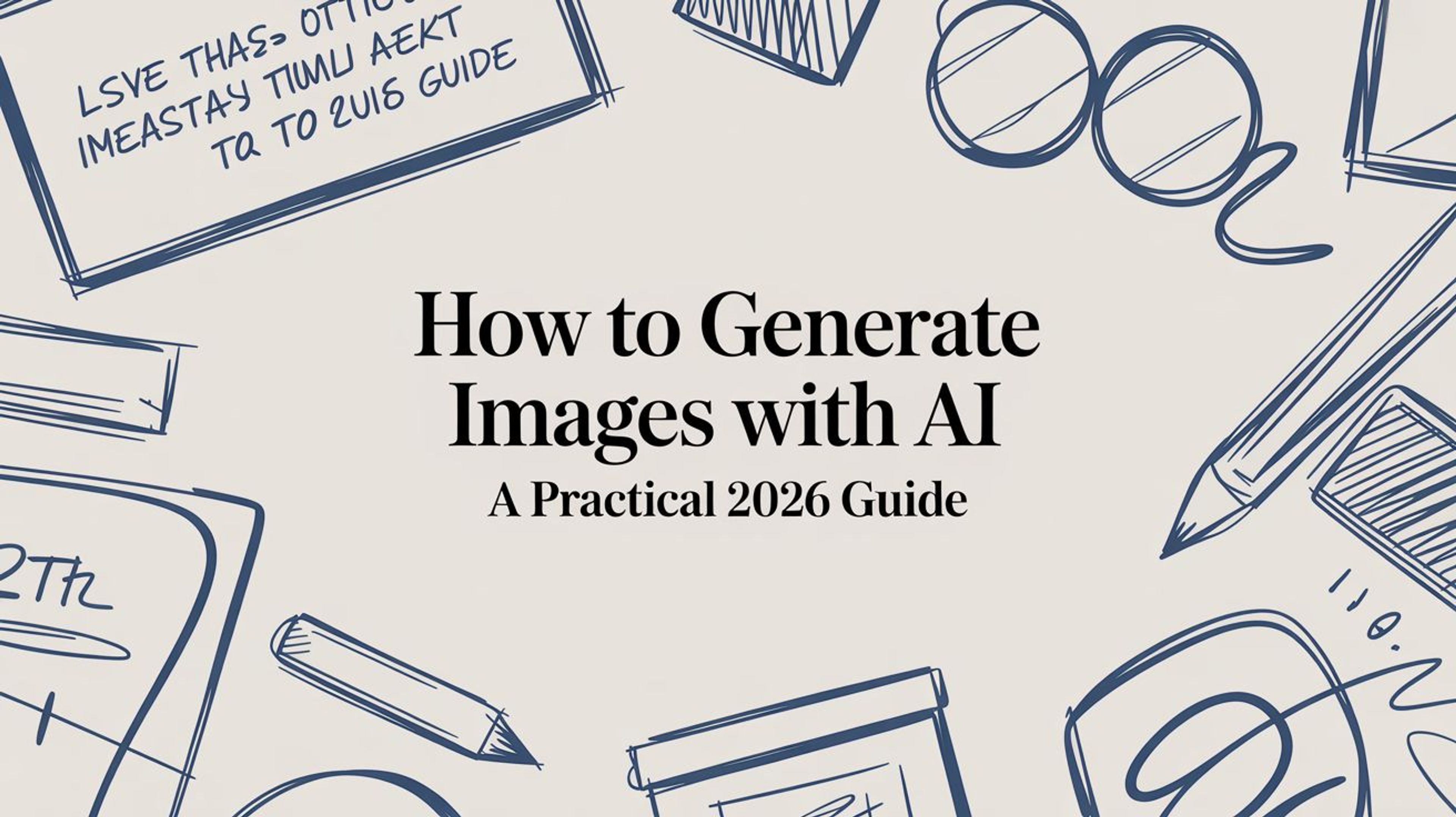 How to Generate Images with AI A Practical 2026 Guide