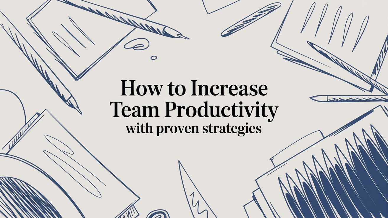 How to Increase Team Productivity with Proven Strategies