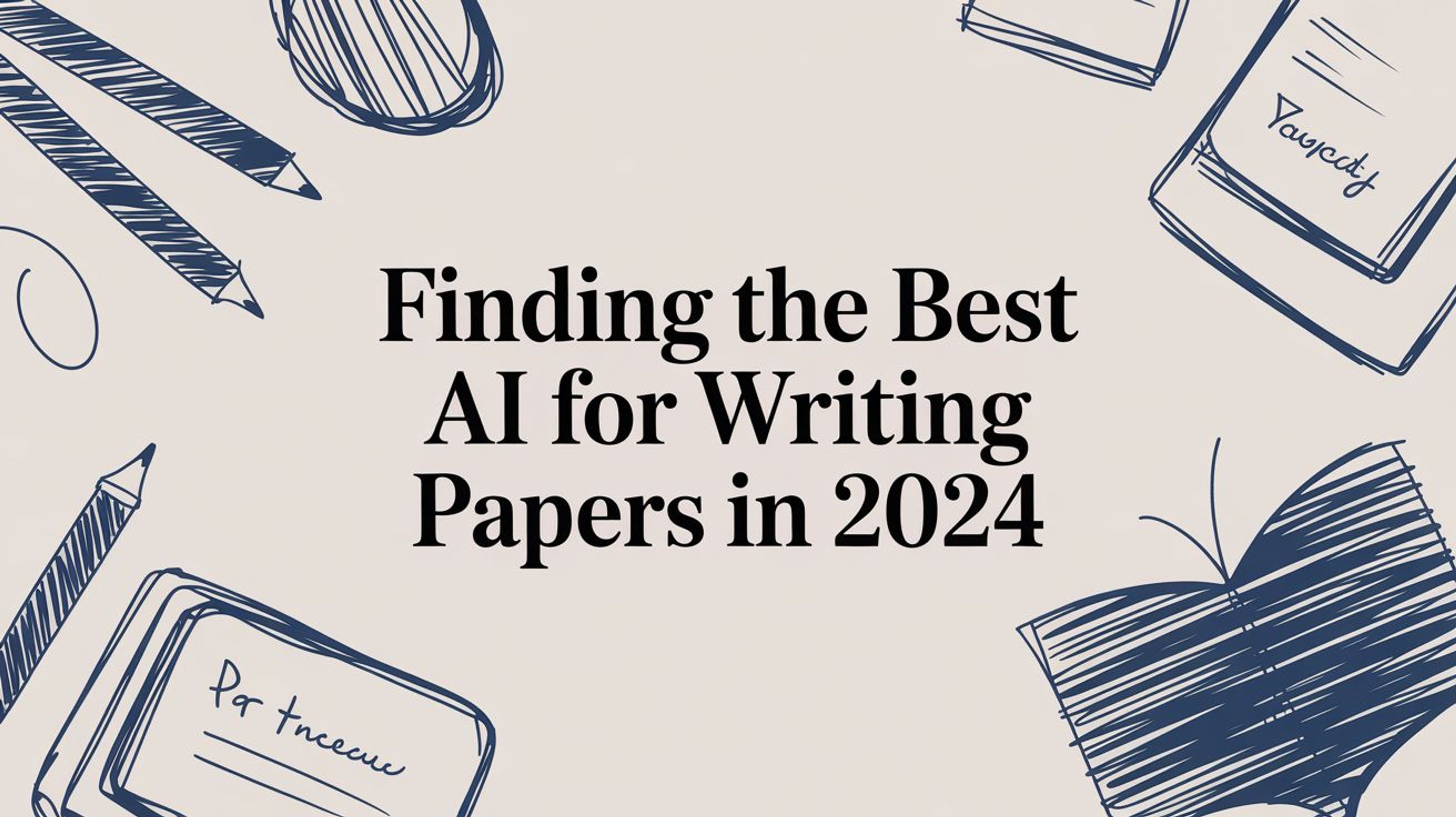 Finding the Best AI for Writing Papers in 2024