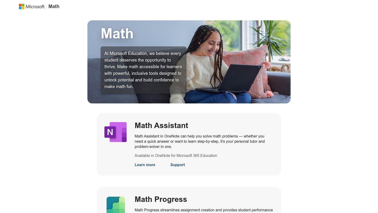 Microsoft Math Solver