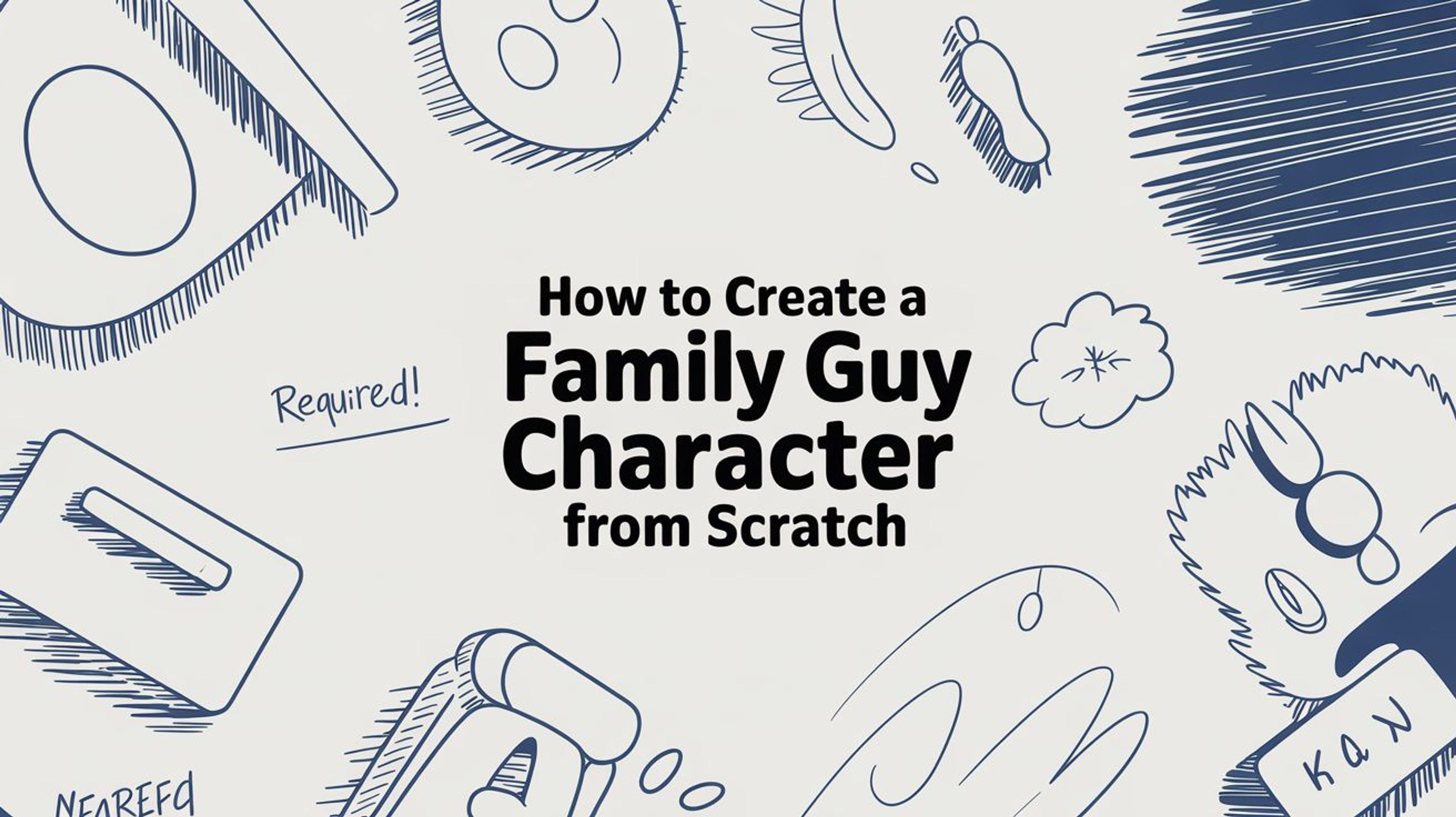 How to Create a Family Guy Character From Scratch