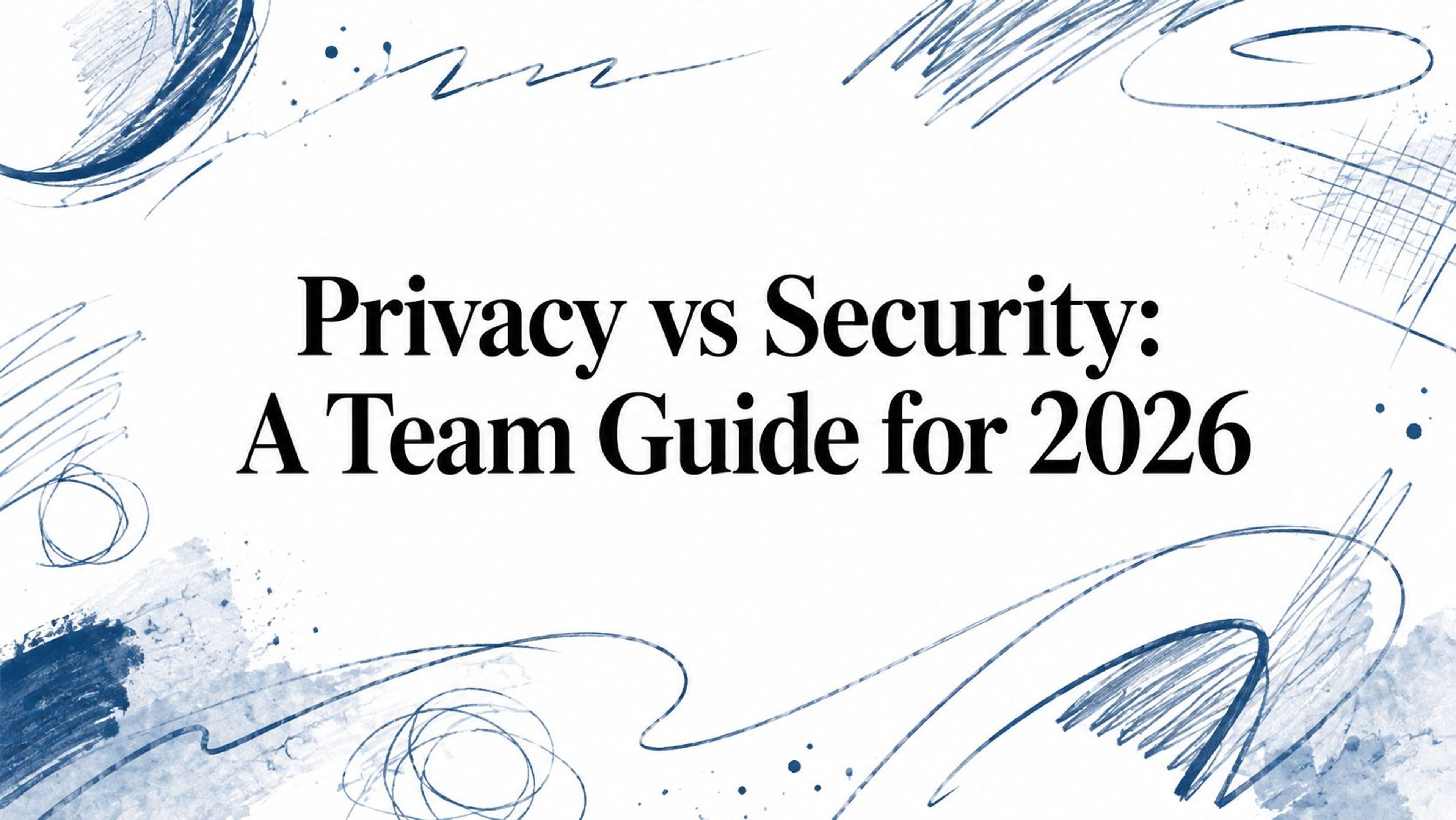 Privacy vs Security: A Team Guide for 2026