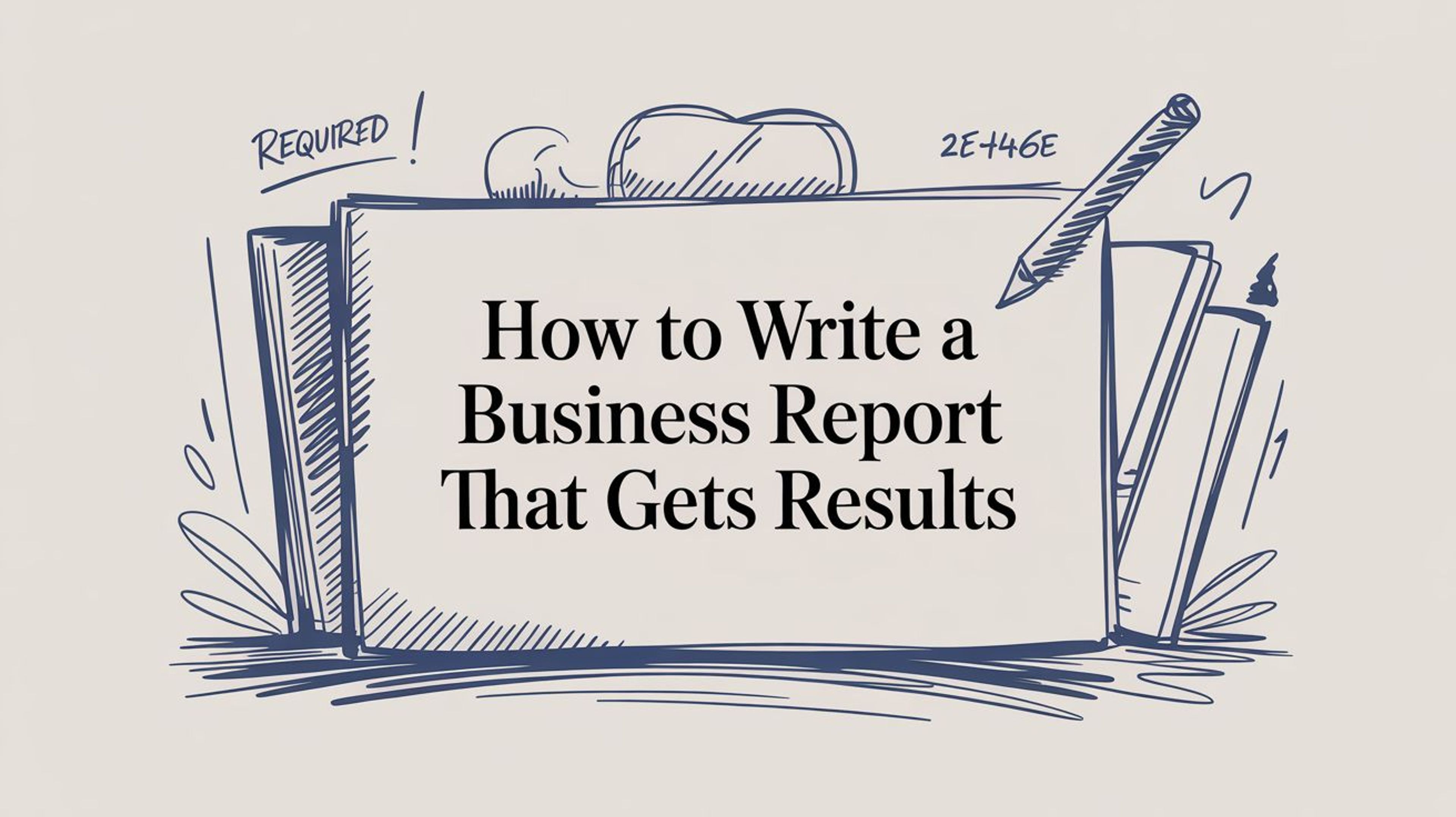 How to Write a Business Report That Gets Results