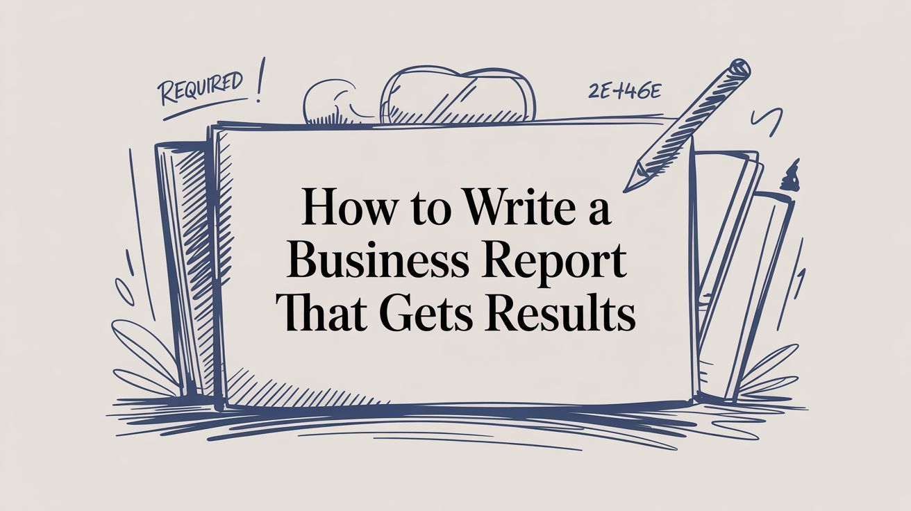 How to Write a Business Report That Gets Results