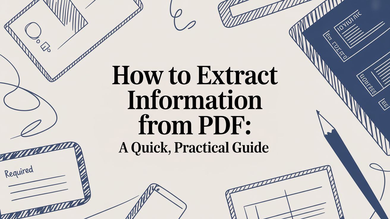 How to extract information from pdf: A Quick, Practical Guide