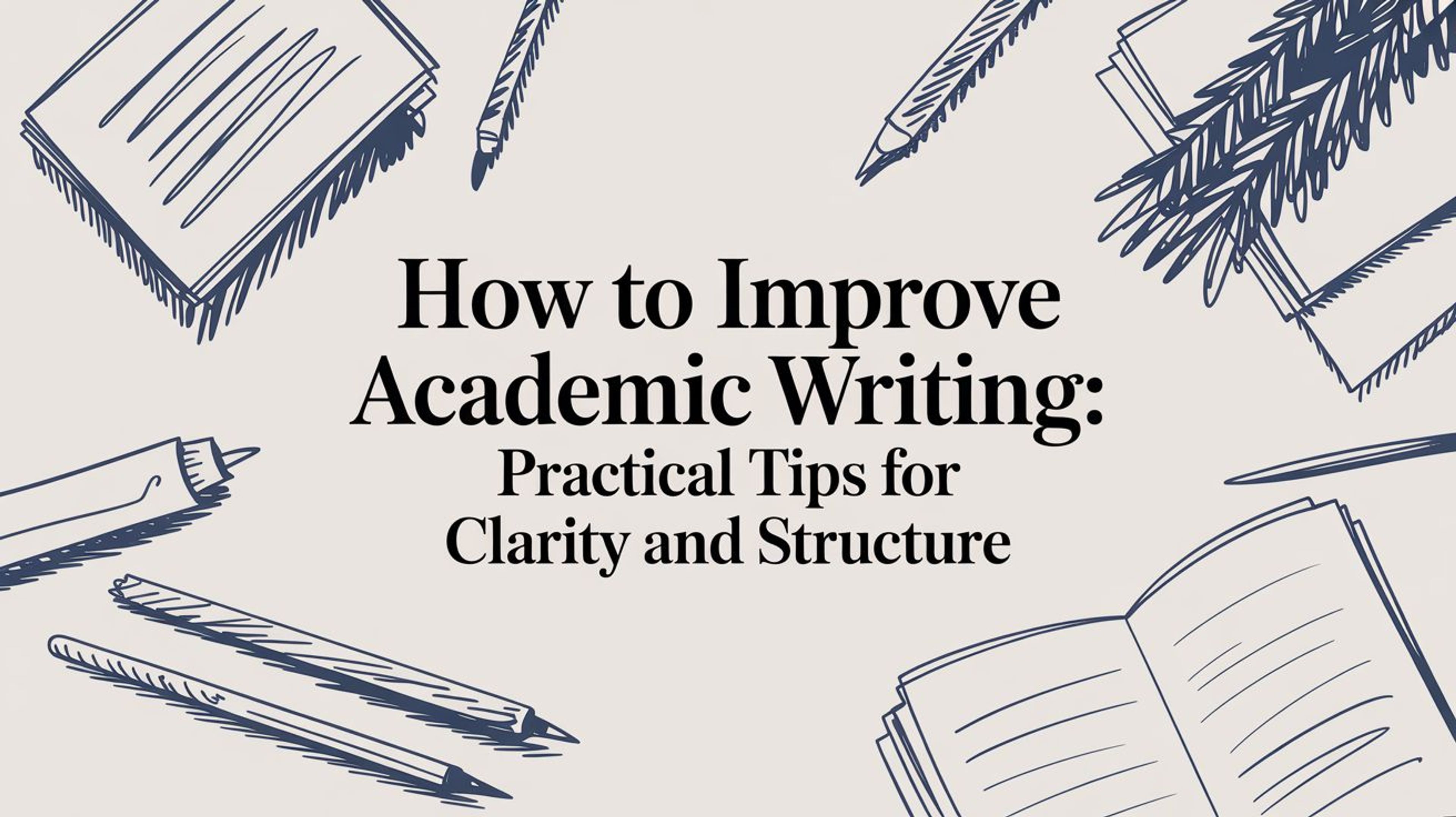How to Improve Academic Writing: Practical Tips for Clarity and Structure