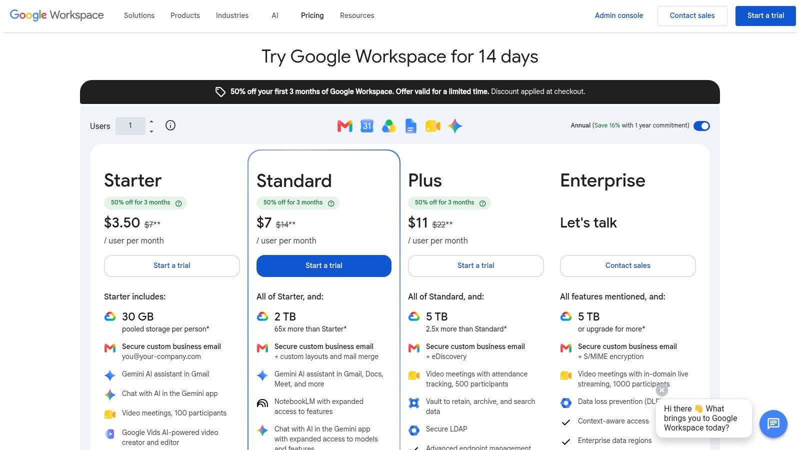 Google Chat (in Google Workspace)