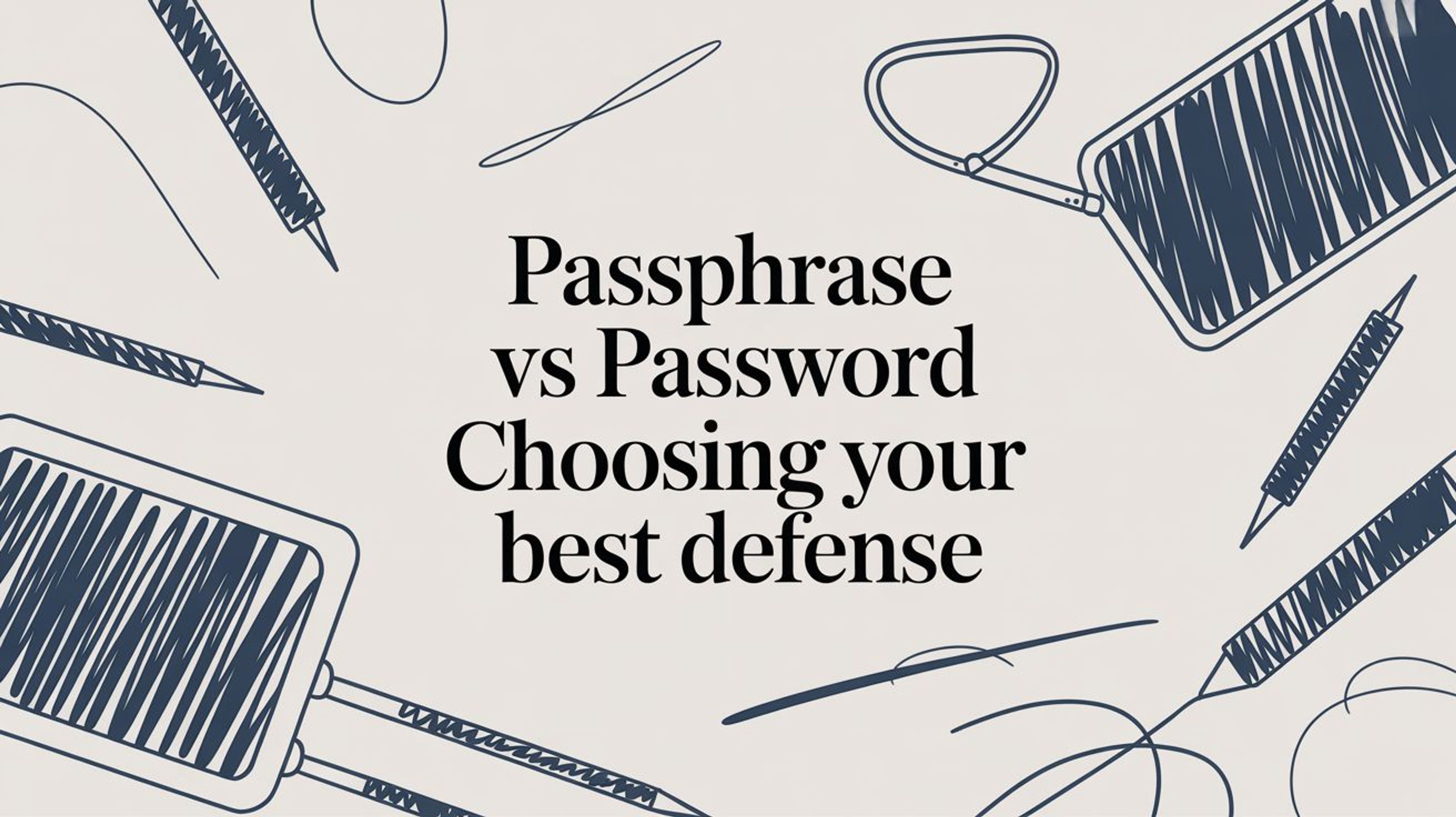 Passphrase vs Password Choosing Your Best Defense