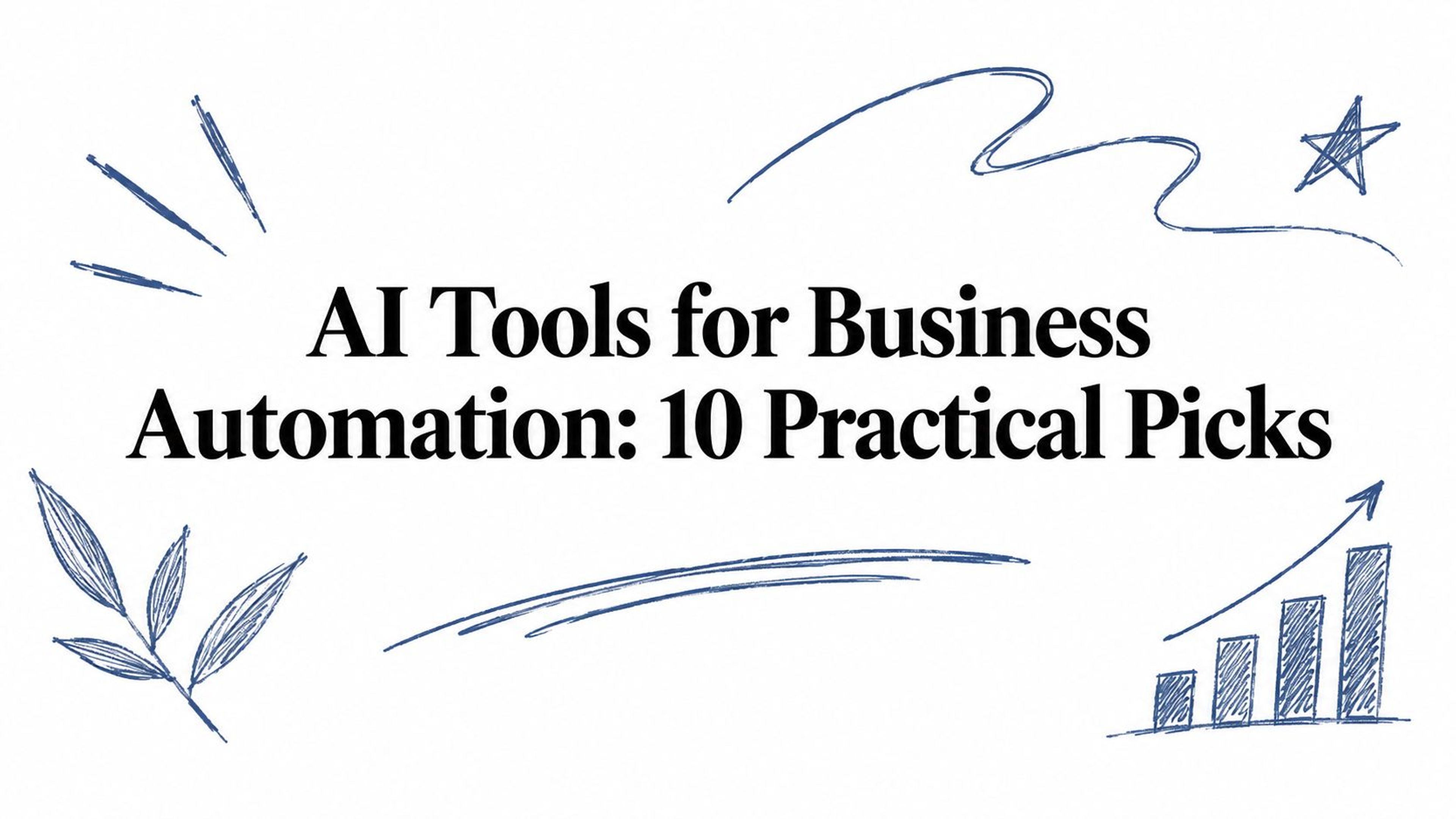 AI Tools for Business Automation: 10 Practical Picks