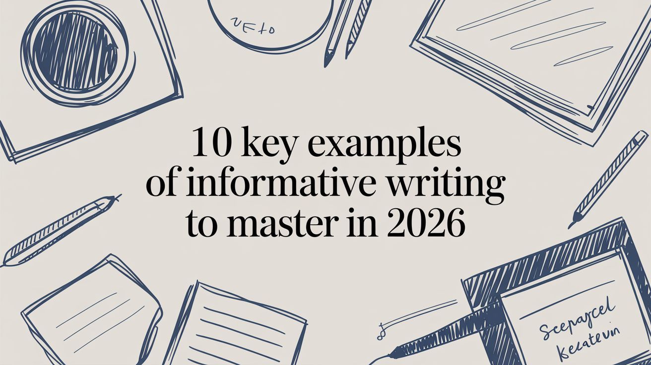 10 Key Examples of Informative Writing to Master in 2026