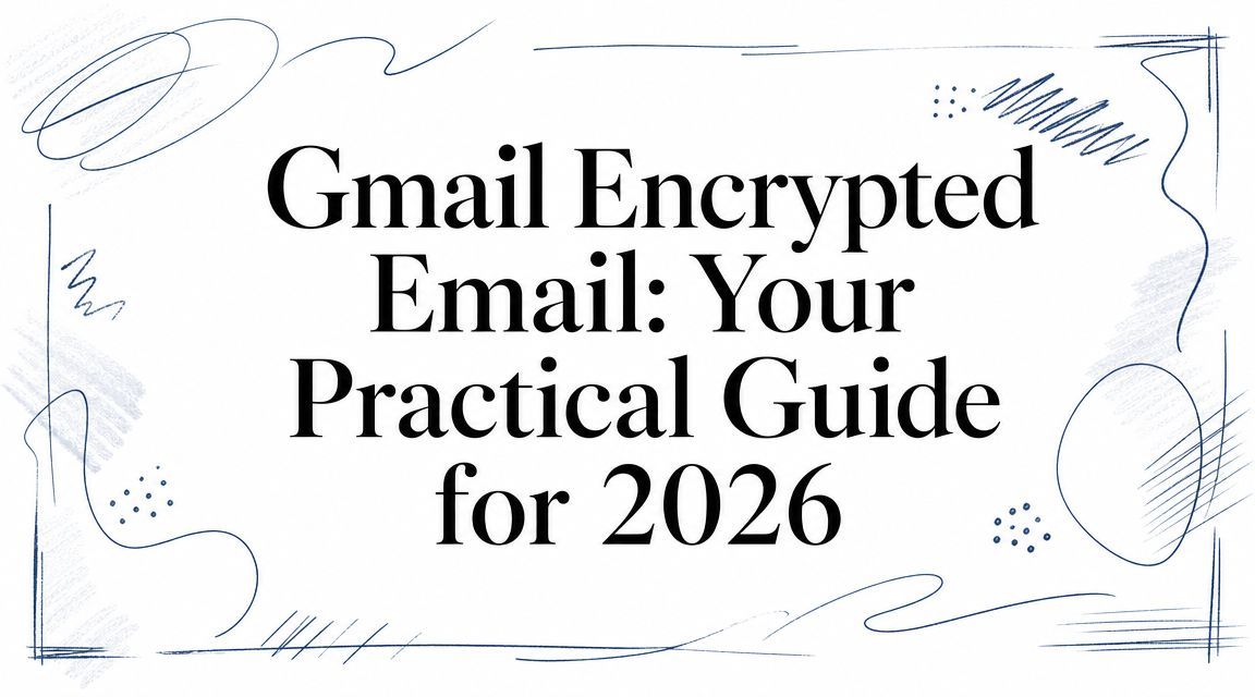 Gmail Encrypted Email: Your Practical Guide for 2026