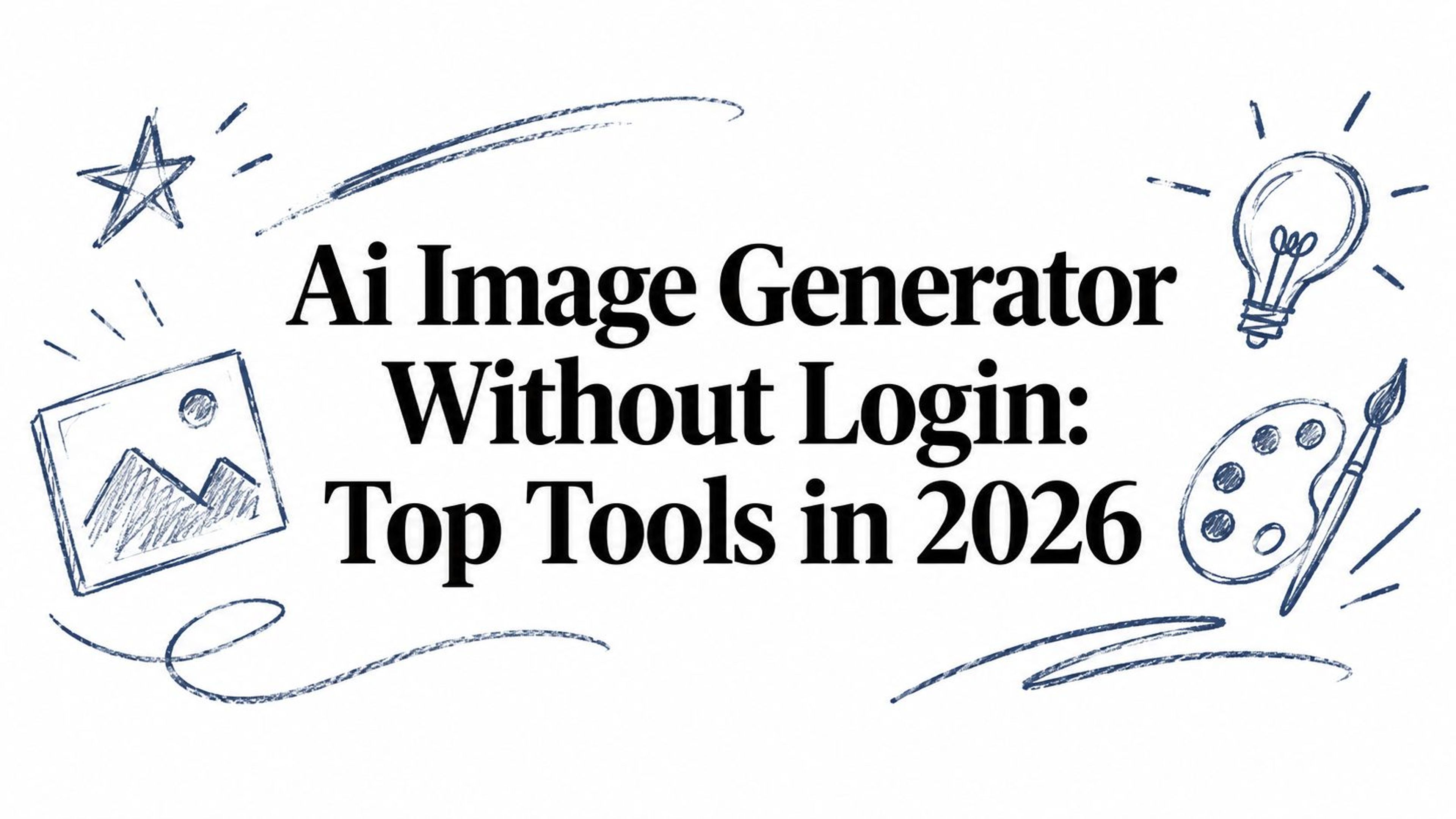 Ai Image Generator Without Login: Top Tools in 2026