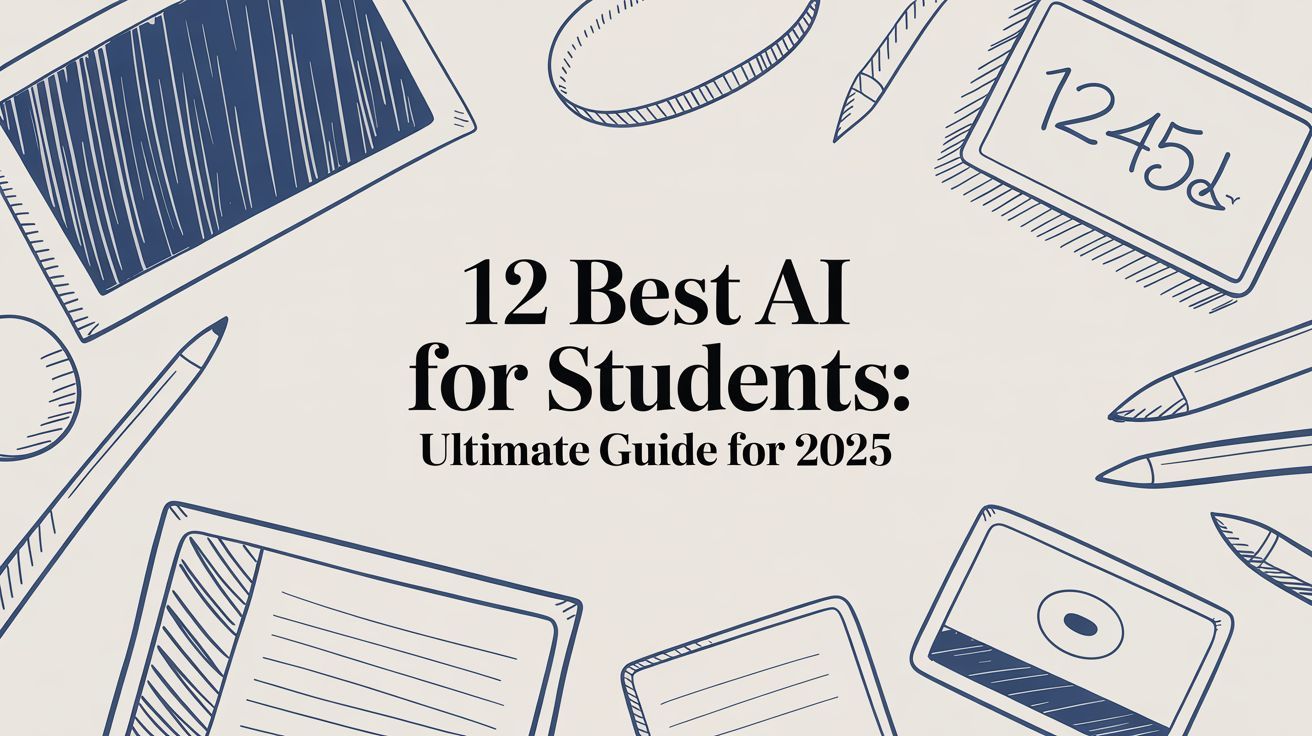 12 Best AI for Students: Ultimate Guide for 2025