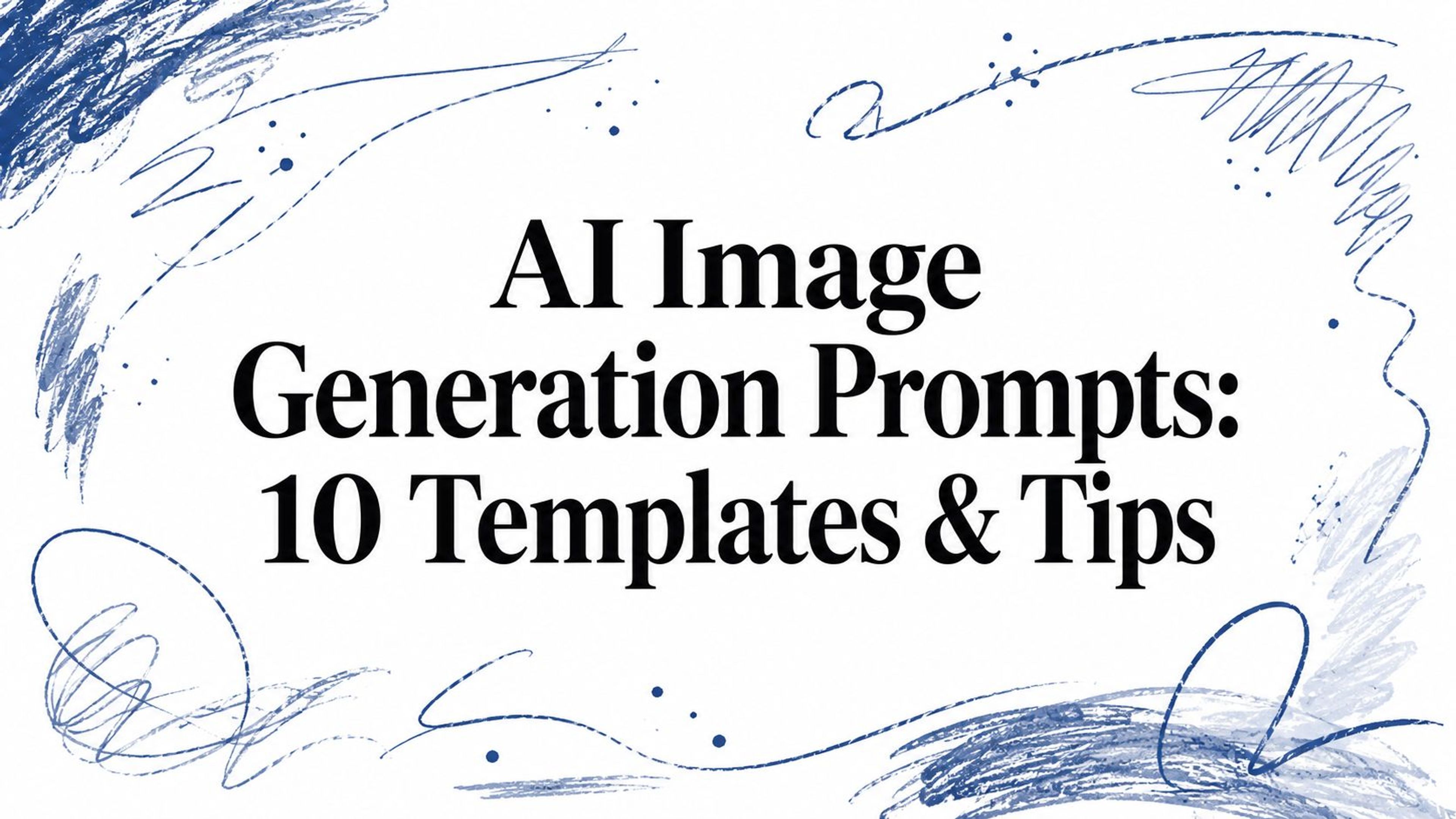 AI Image Generation Prompts: 10 Templates & Tips
