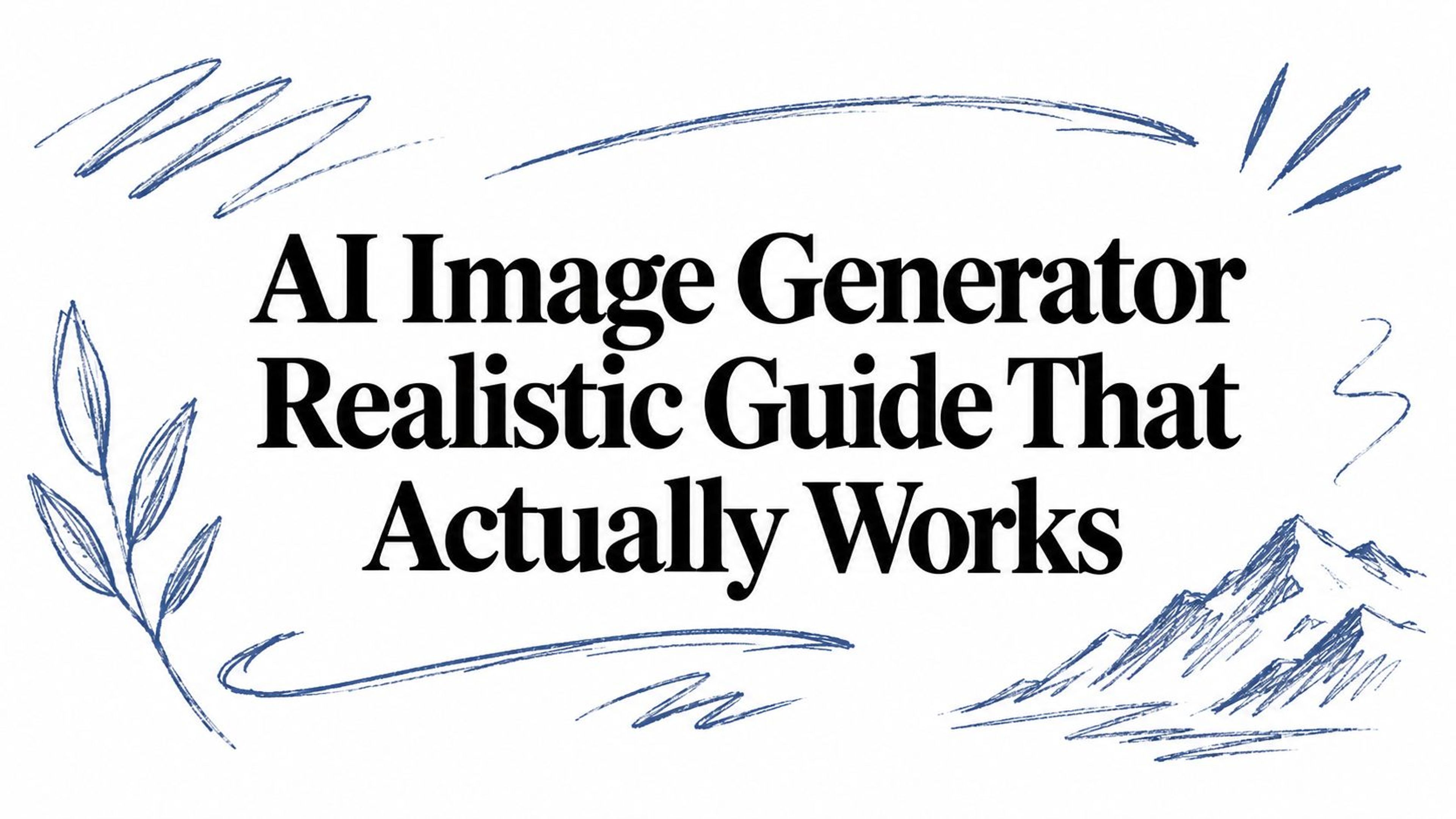 AI Image Generator Realistic Guide That Actually Works