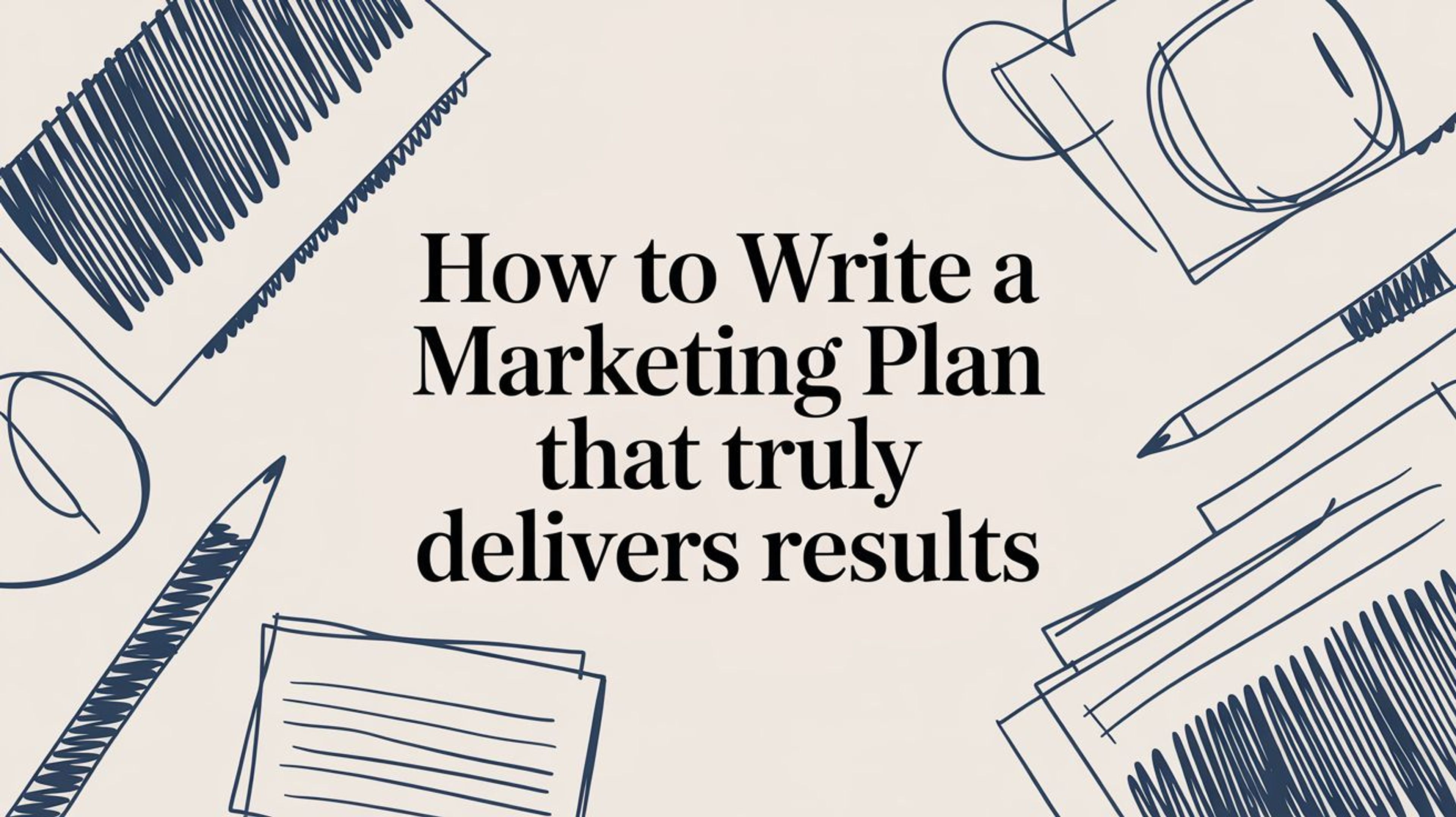 How to Write a Marketing Plan That Truly Delivers Results