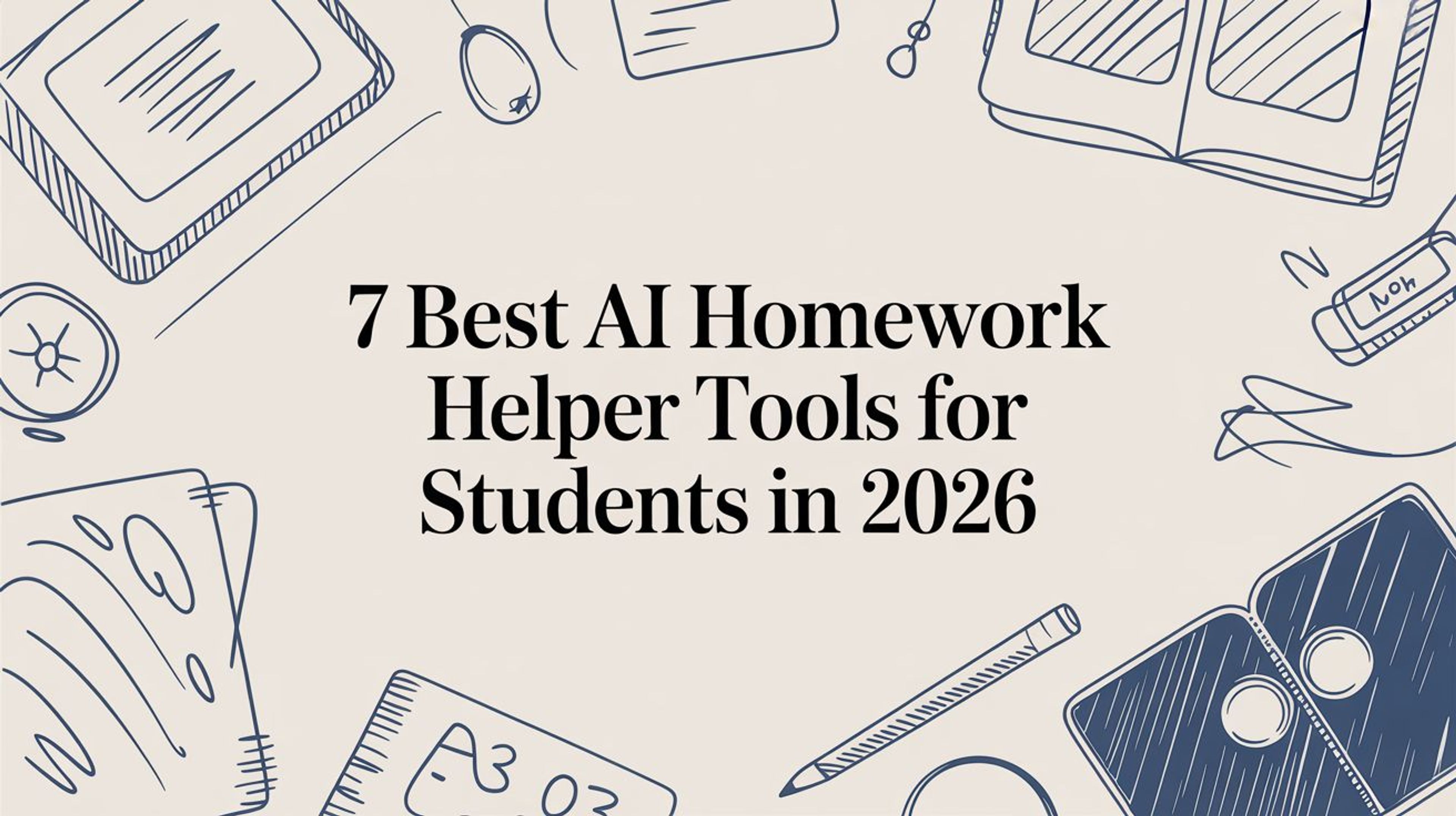 7 Best AI Homework Helper Tools for Students in 2026