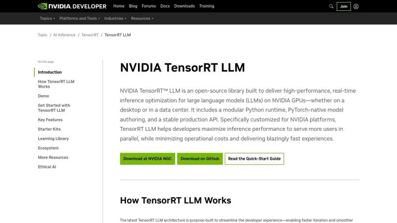 NVIDIA TensorRT-LLM