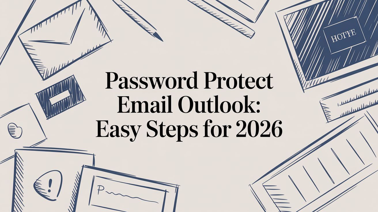 Password Protect Email Outlook: Easy Steps for 2026
