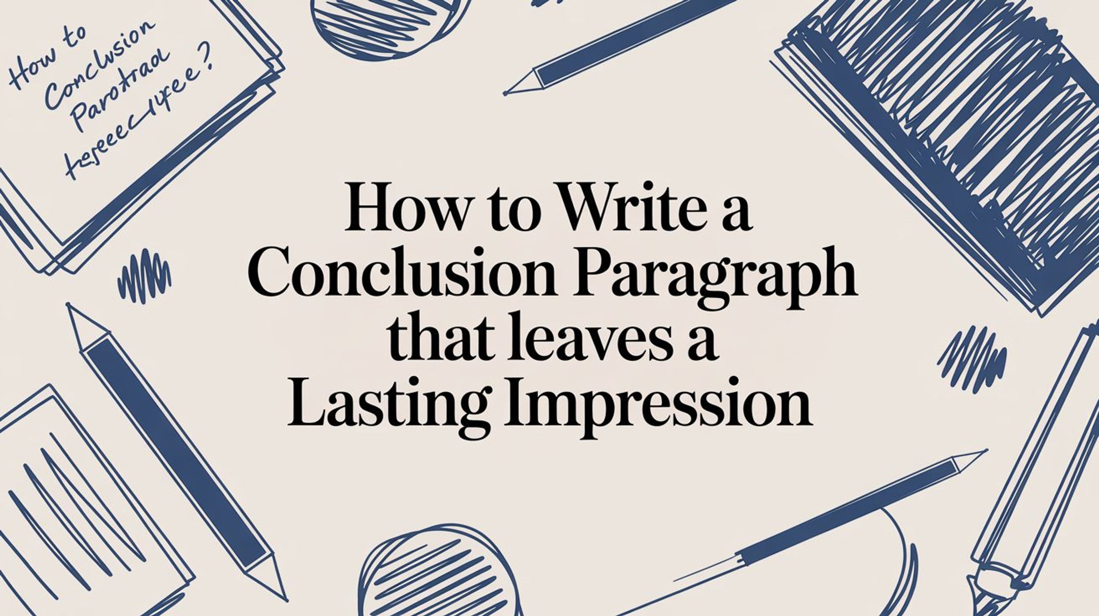 How to Write a Conclusion Paragraph That Leaves a Lasting Impression