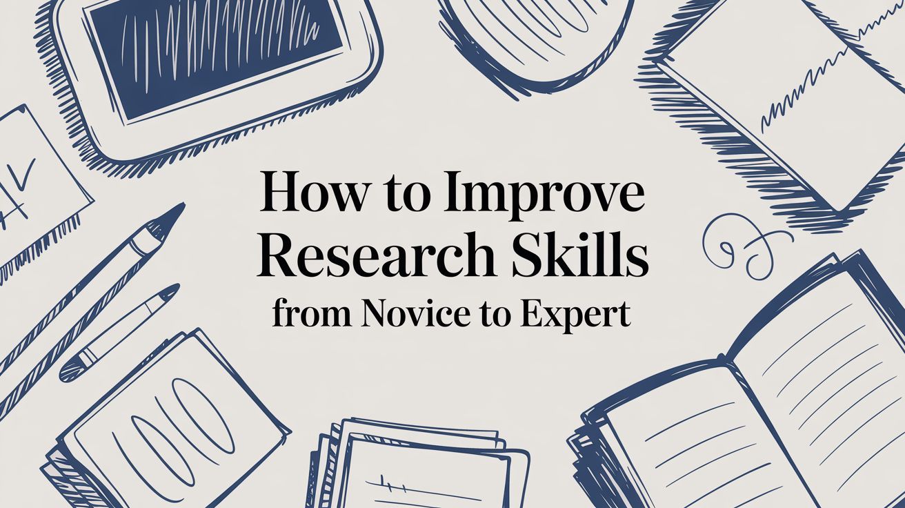 How to Improve Research Skills From Novice to Expert