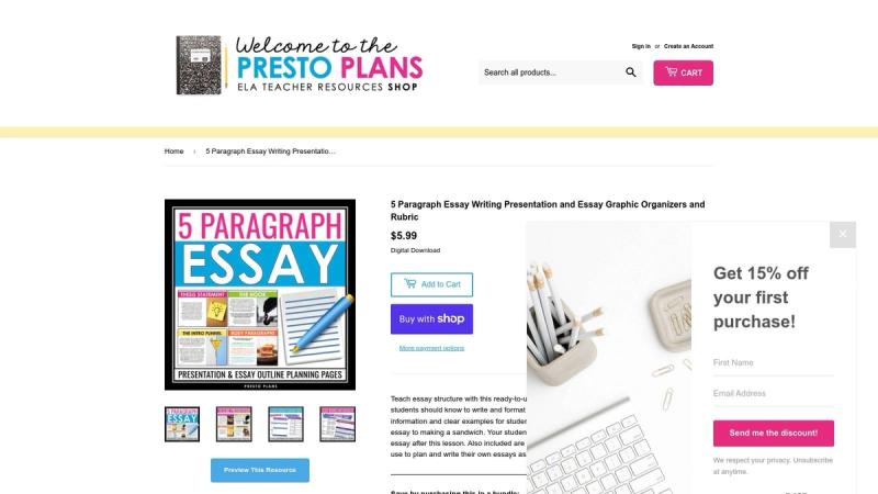 Presto Plans (shop)