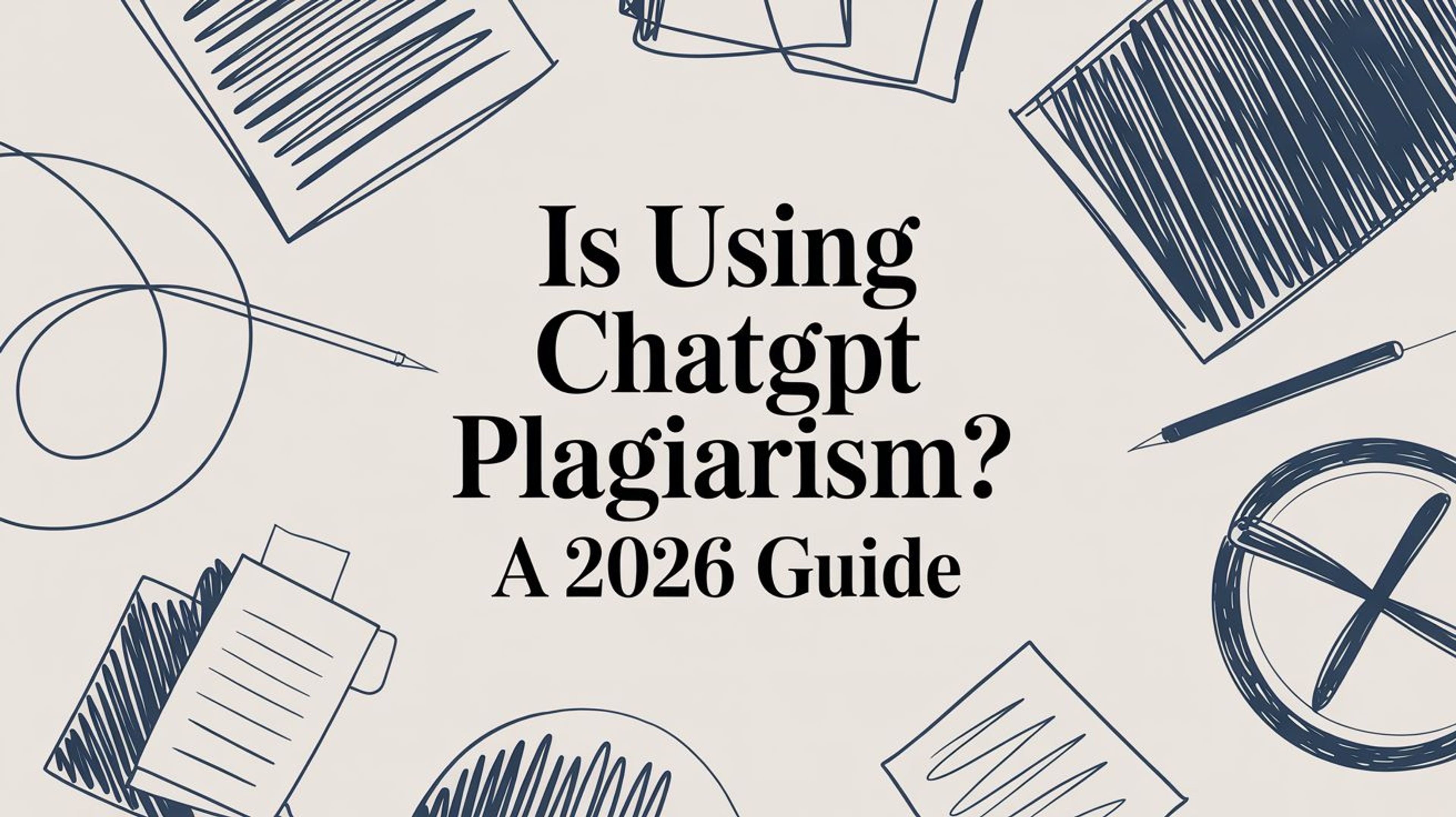 Is Using ChatGPT Plagiarism? A 2026 Guide