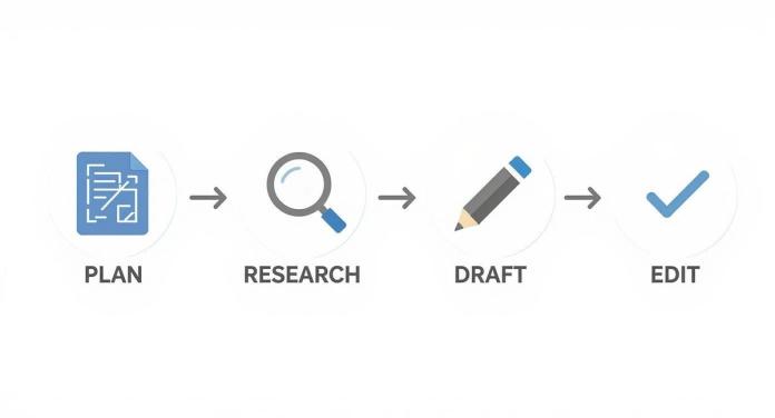 Infographic about how to write essays faster