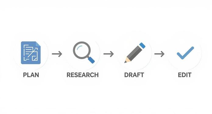 Infographic about how to write essays faster