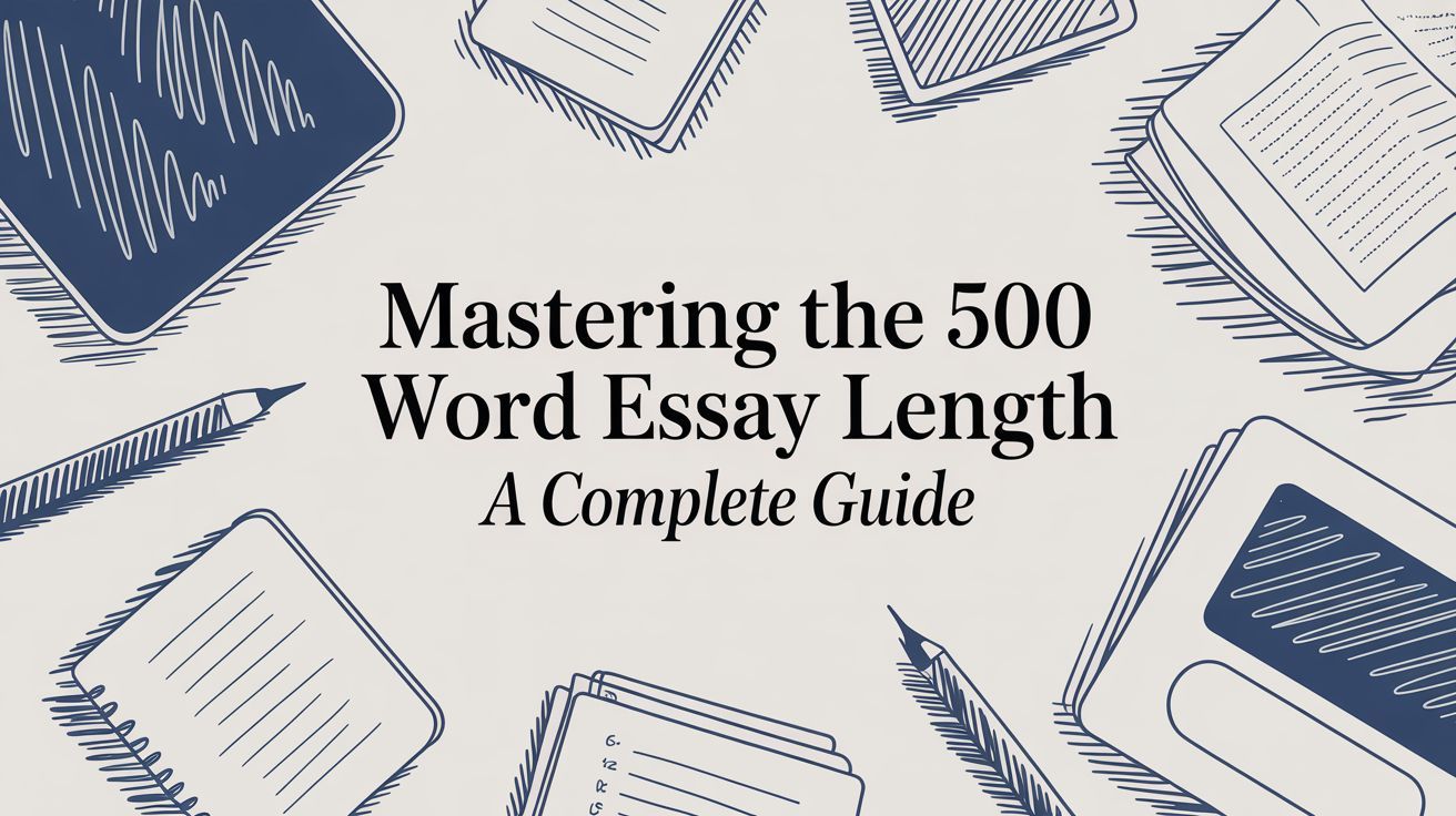 Mastering the 500 Word Essay Length A Complete Guide