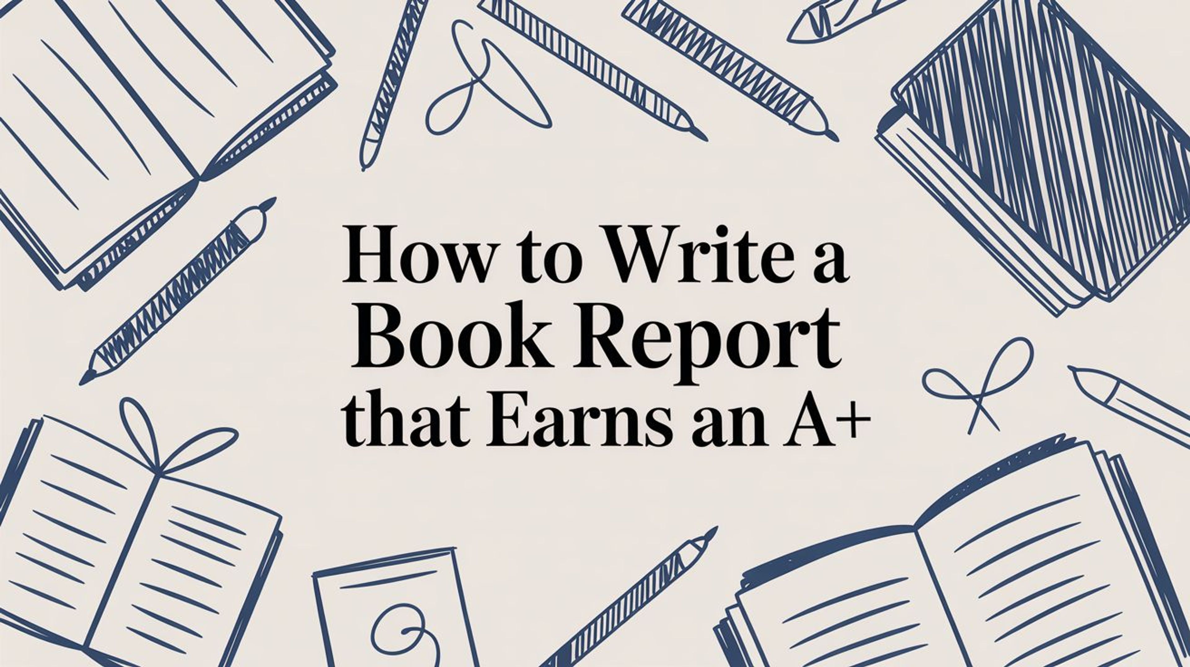 How to Write a Book Report That Earns an A+