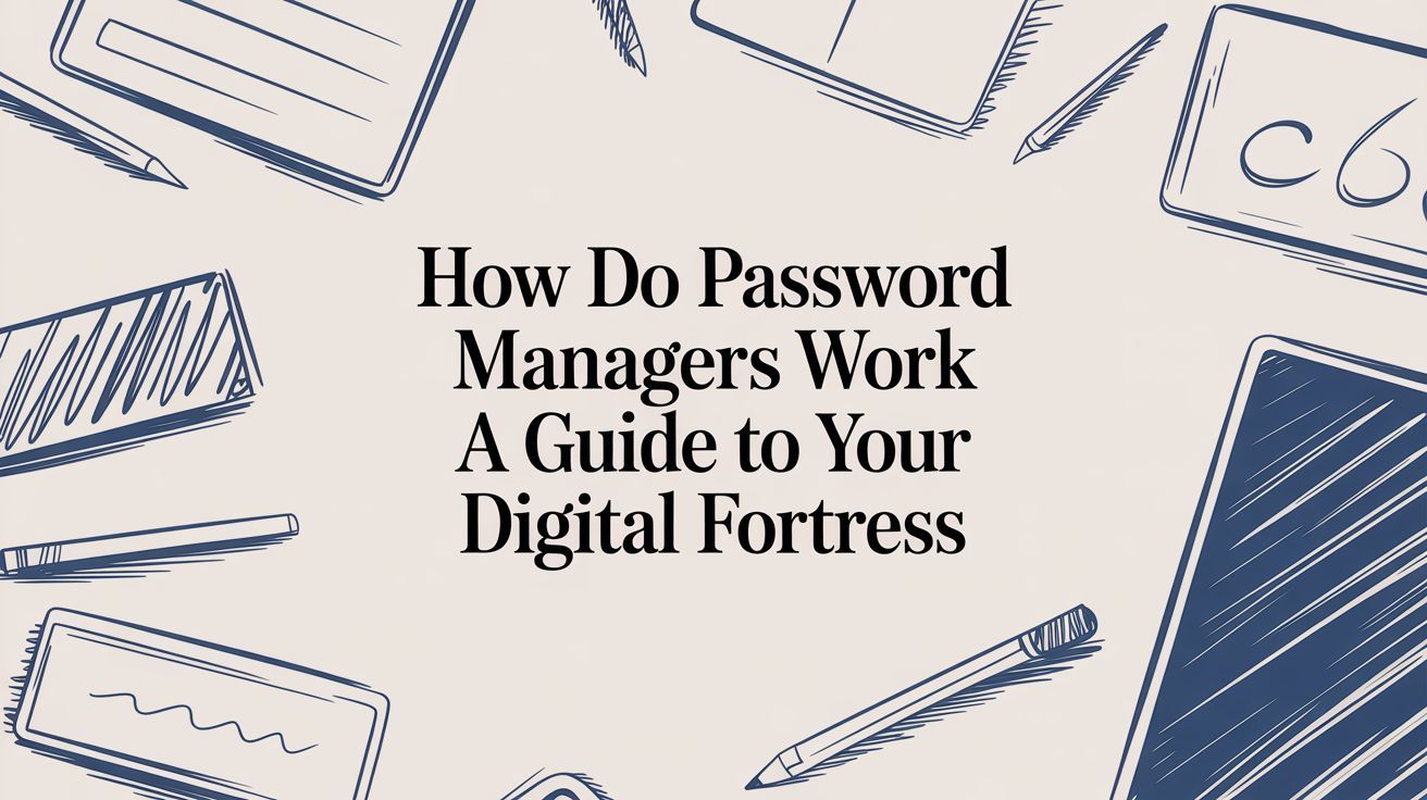 How Do Password Managers Work a Guide to Your Digital Fortress