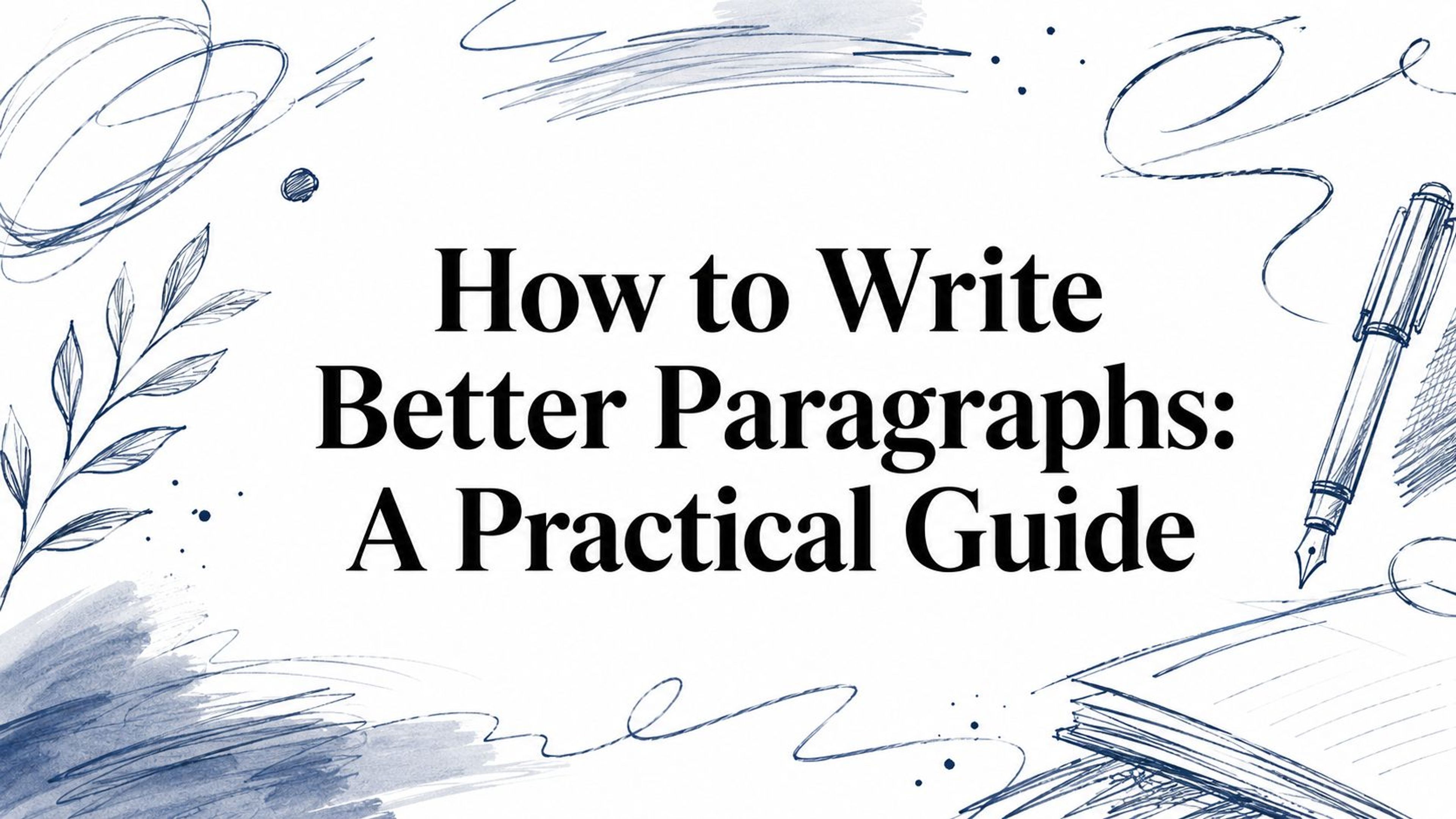 How to Write Better Paragraphs: A Practical Guide