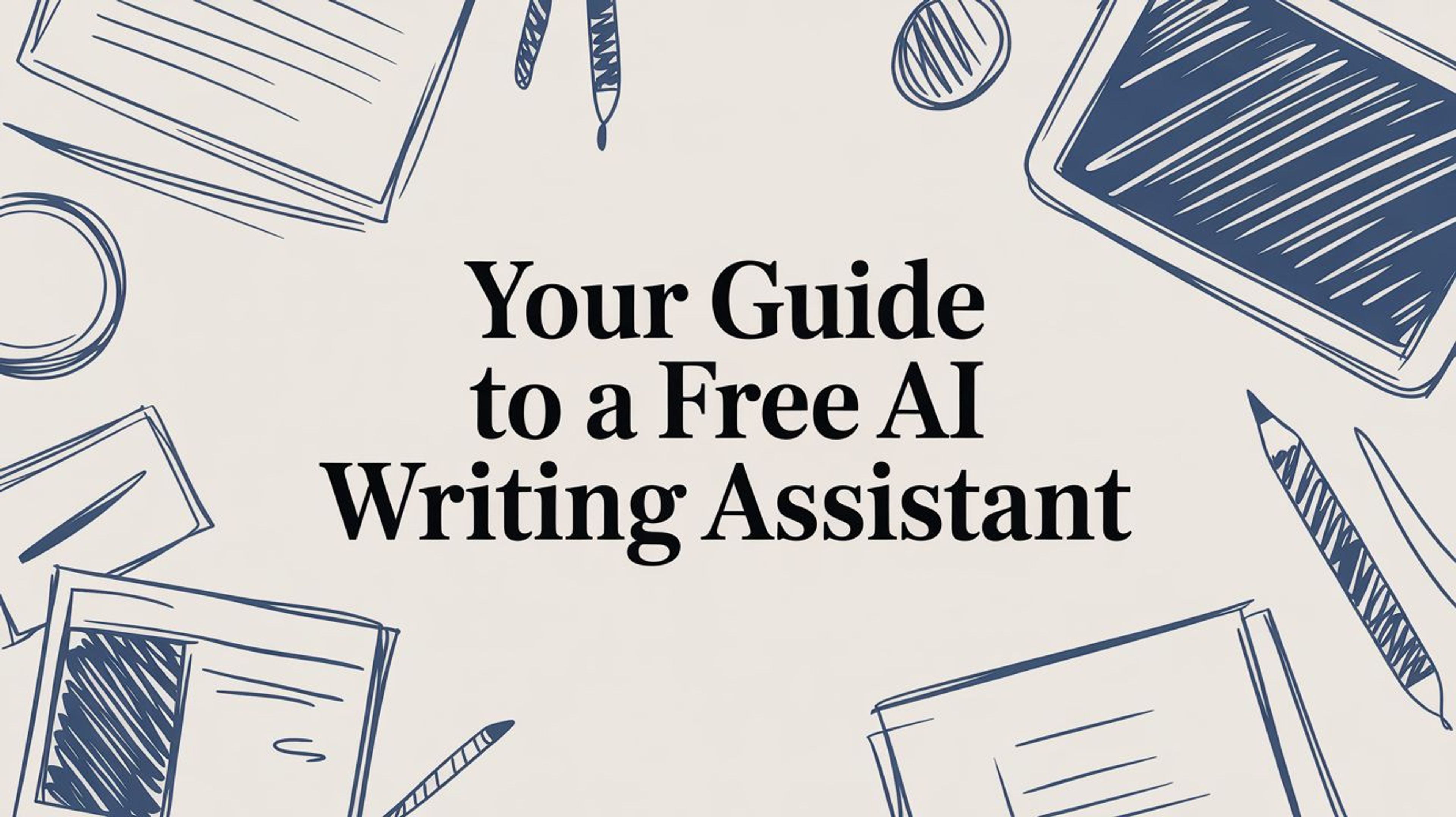 Your Guide to a Free AI Writing Assistant
