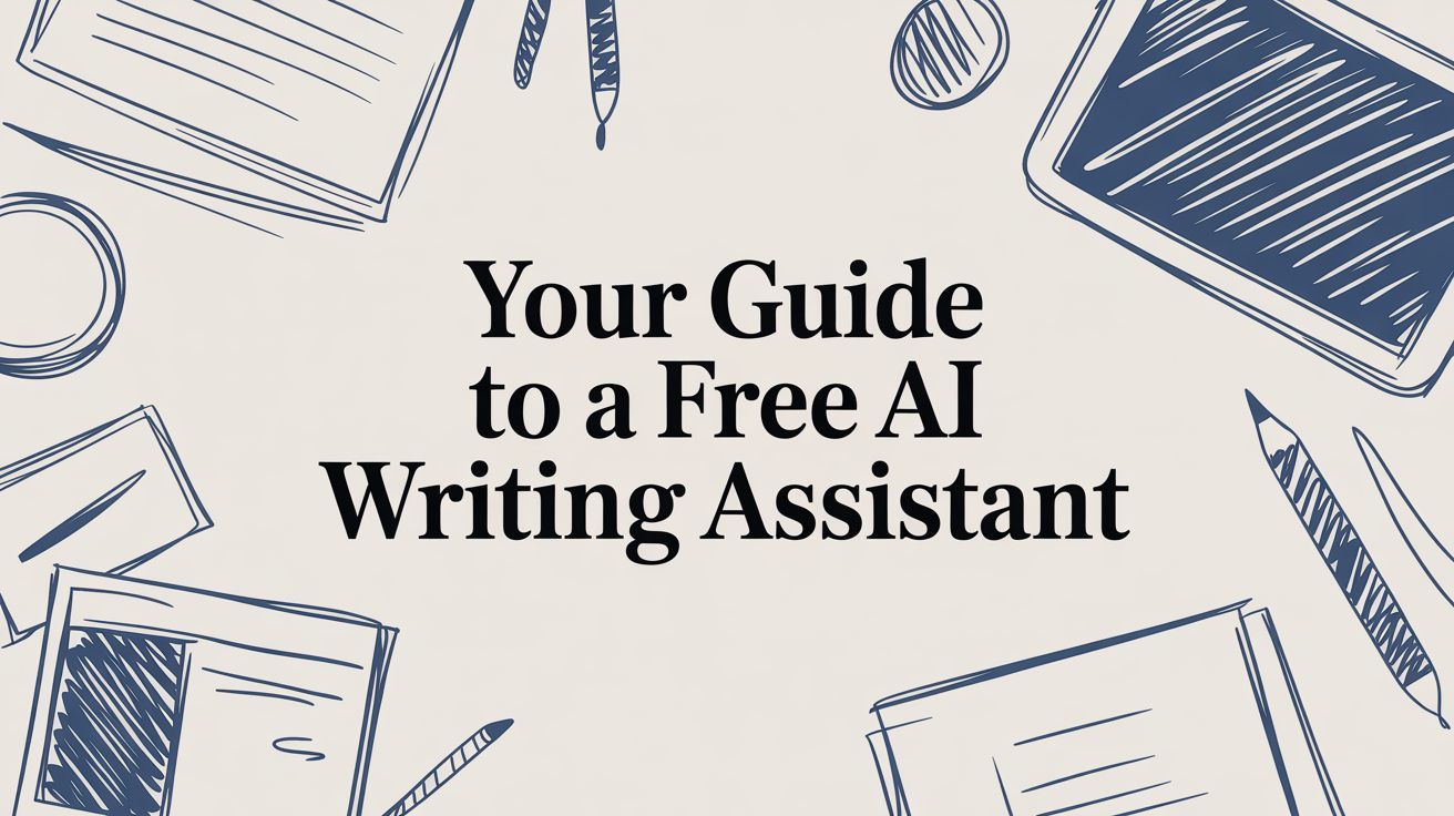 Your Guide to a Free AI Writing Assistant