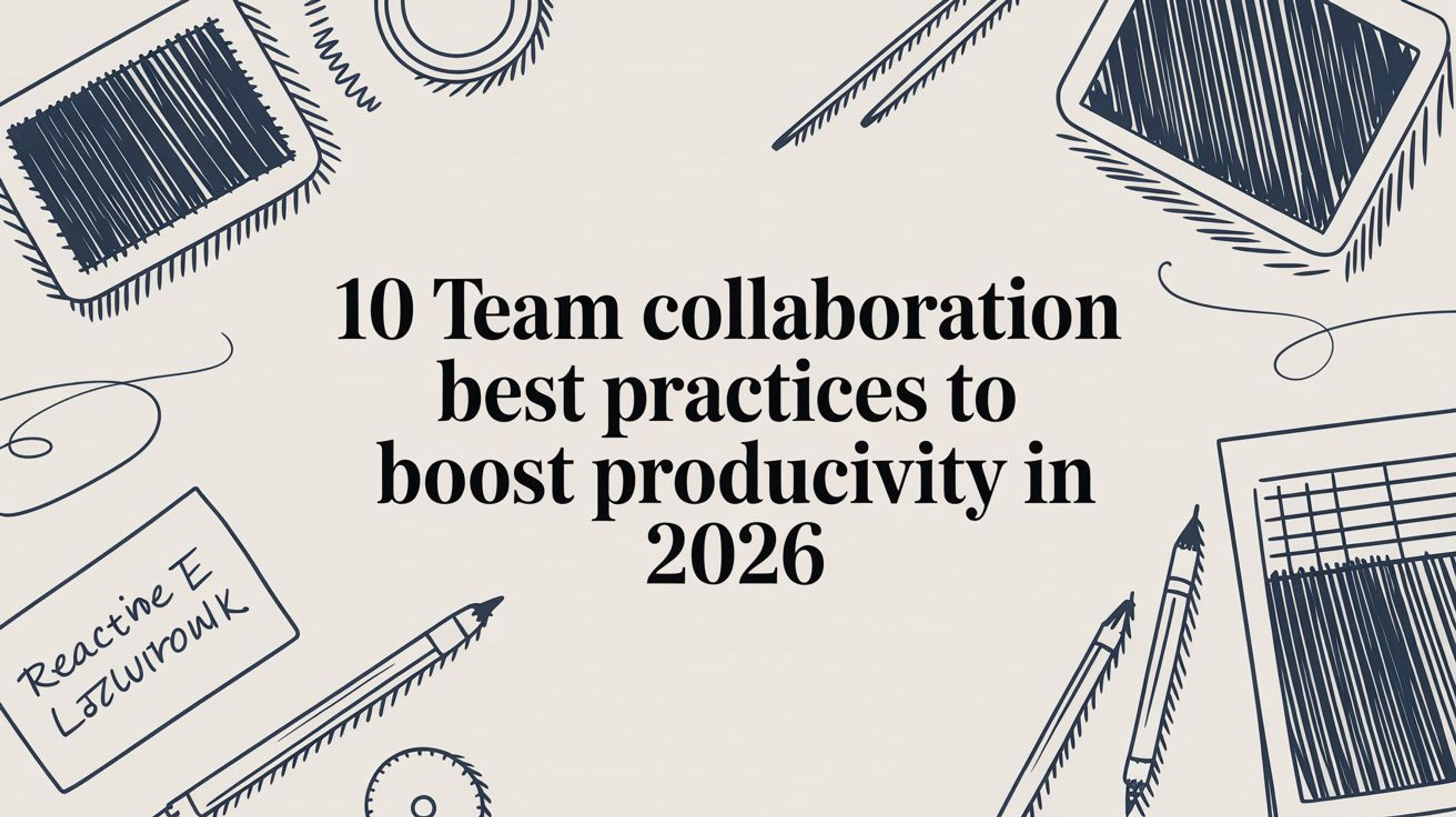 10 Team Collaboration Best Practices to Boost Productivity in 2026