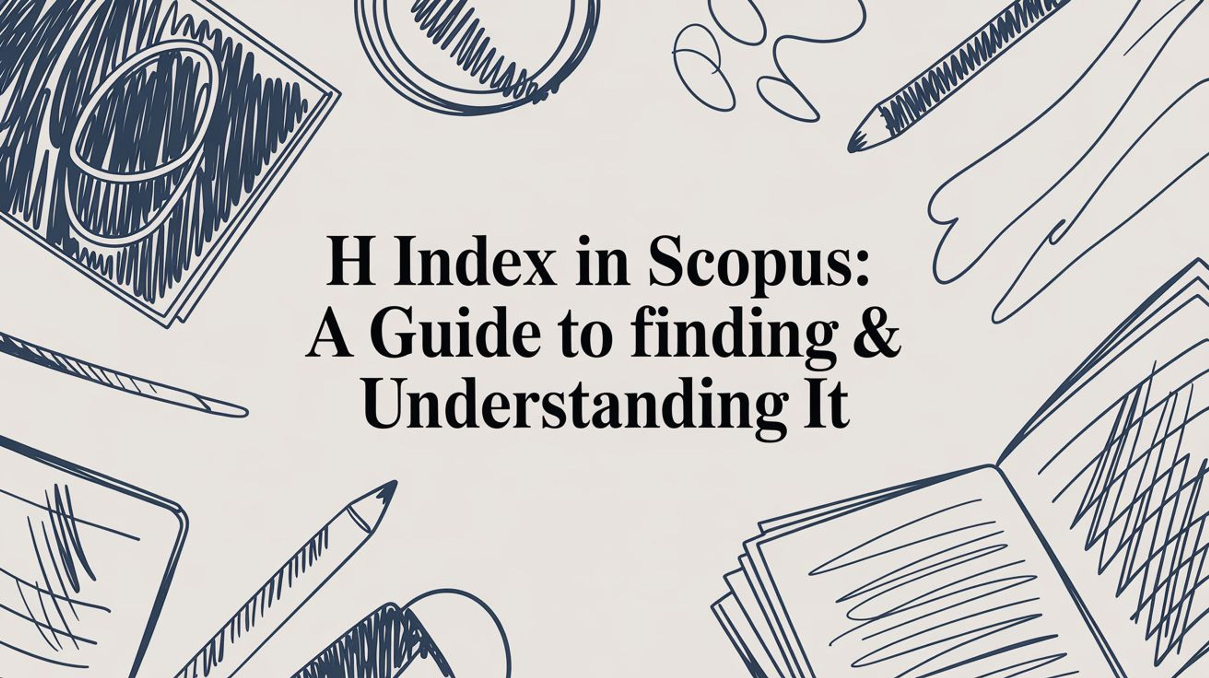 H Index in Scopus: A Guide to Finding & Understanding It