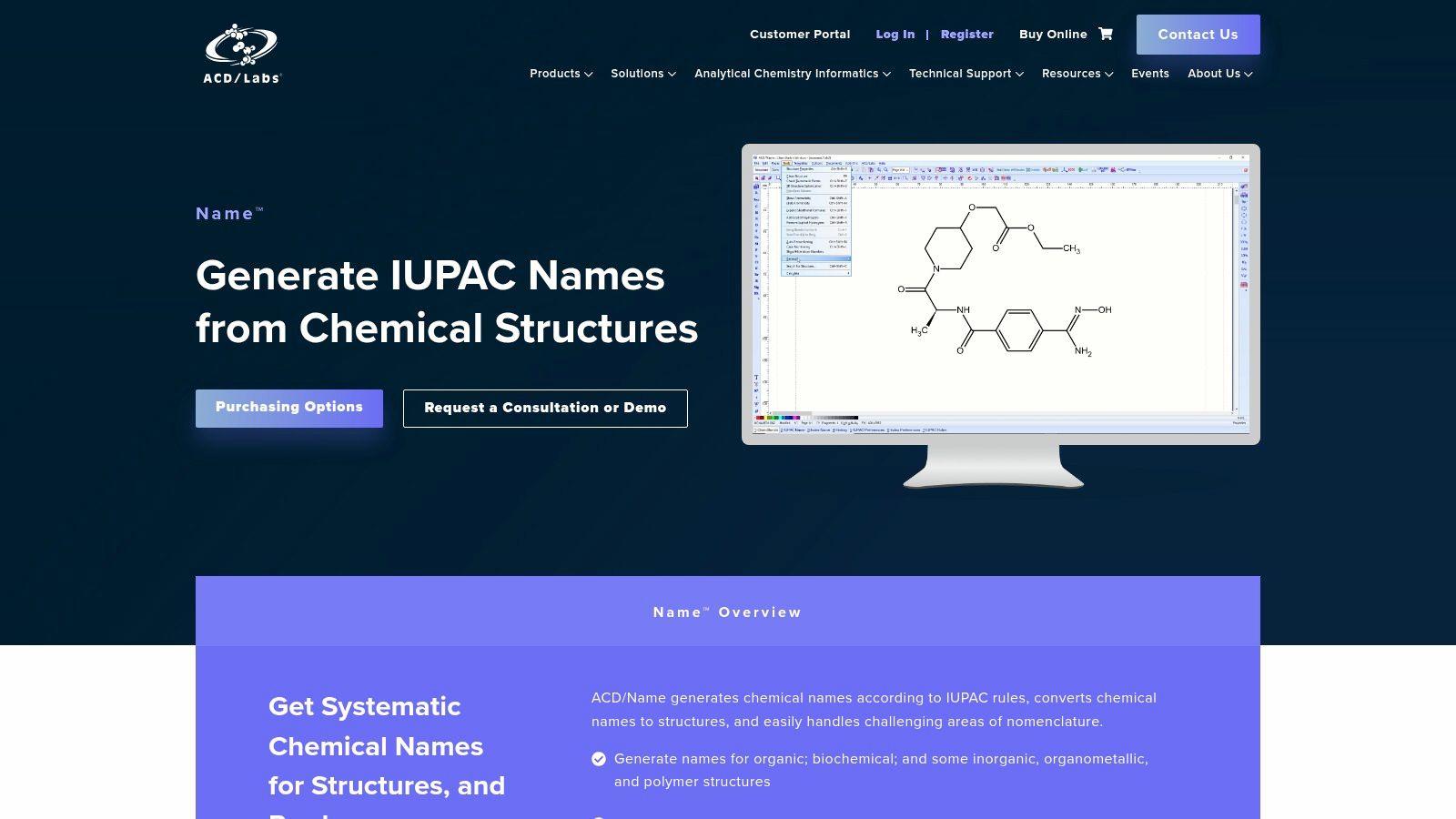 ACD/Labs — ACD/Name