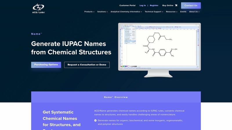 ACD/Labs — ACD/Name