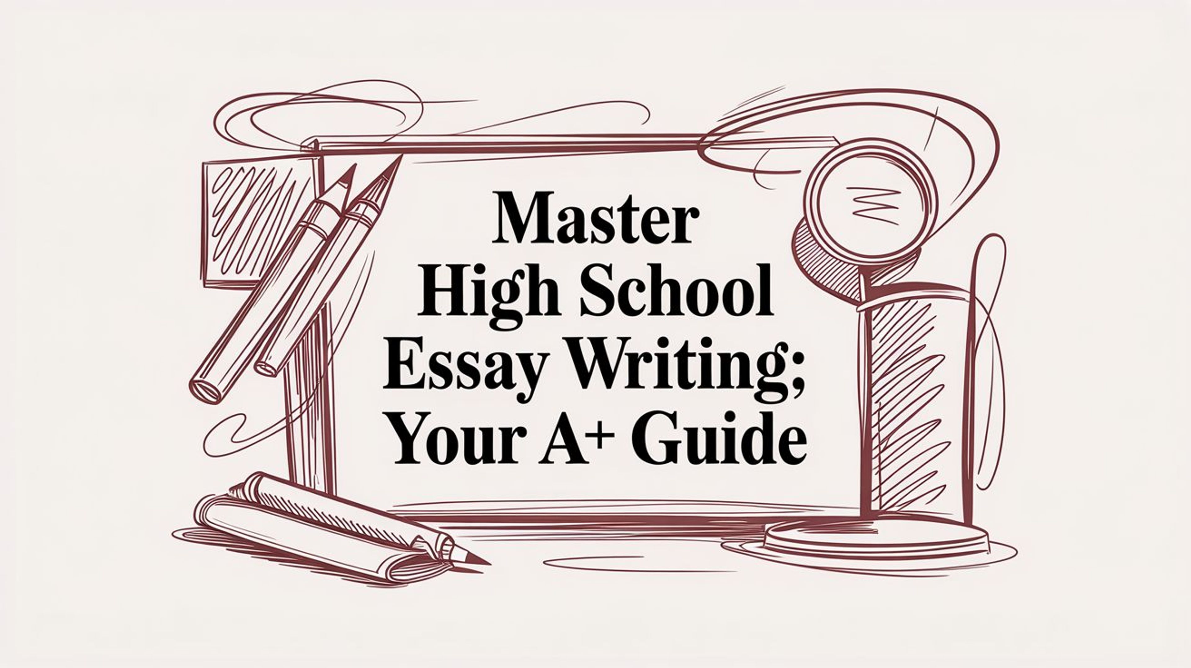 Master High School Essay Writing: Your a+ Guide