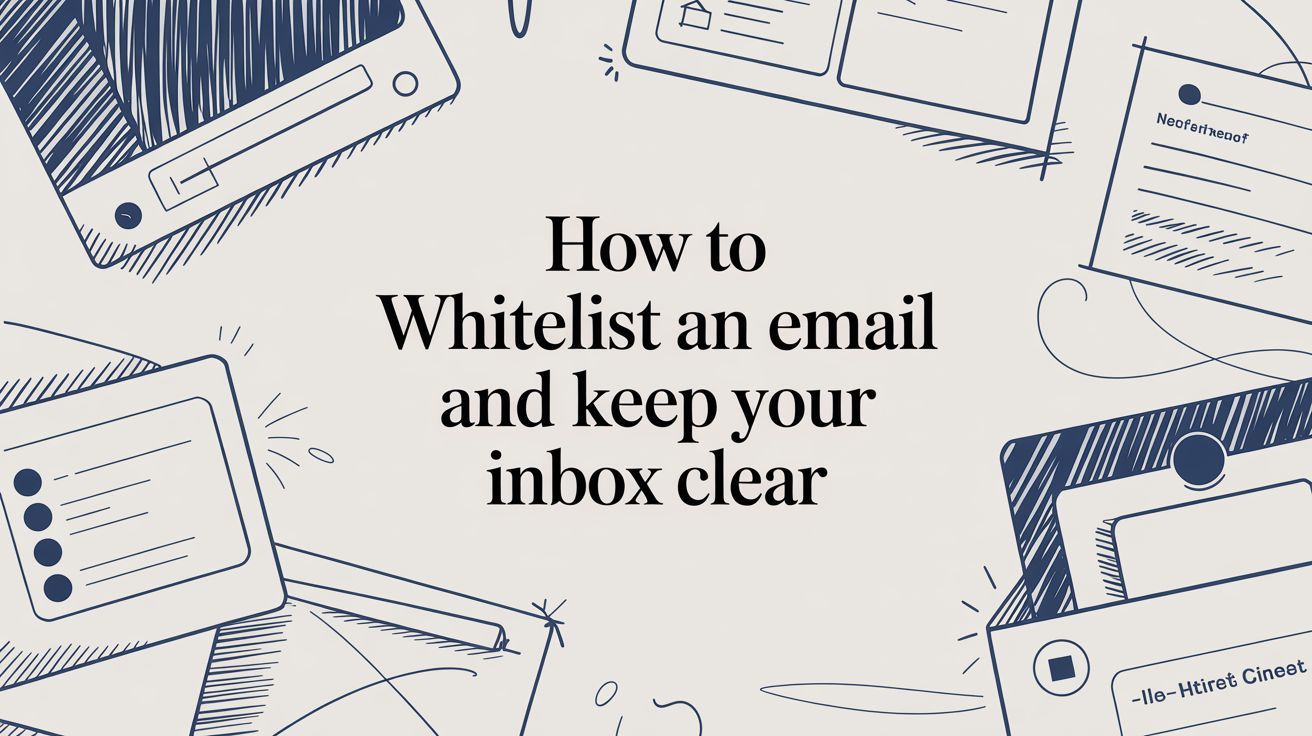 How to Whitelist an Email and Keep Your Inbox Clear