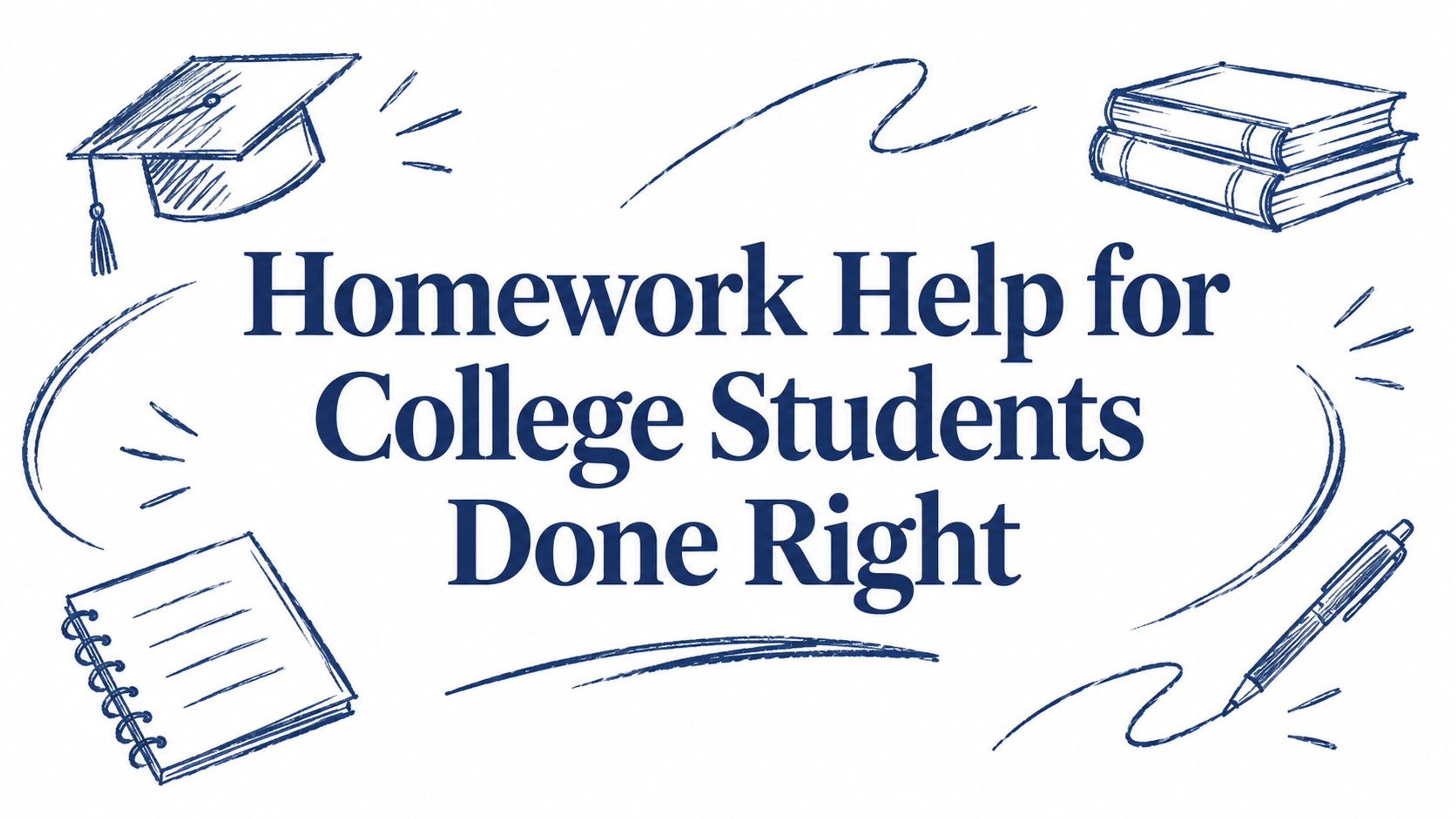 Homework Help for College Students Done Right