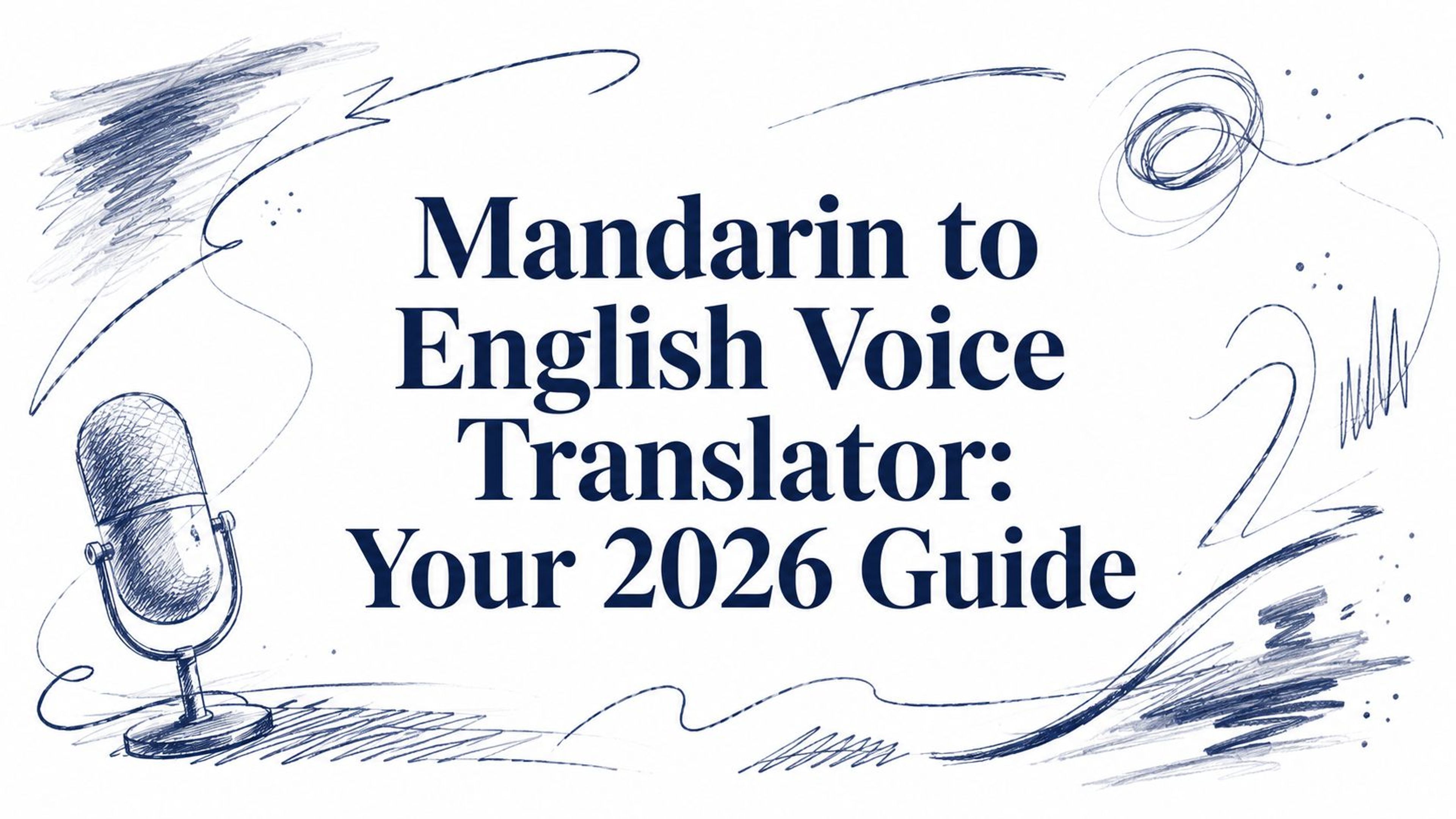 Mandarin to English Voice Translator: Your 2026 Guide