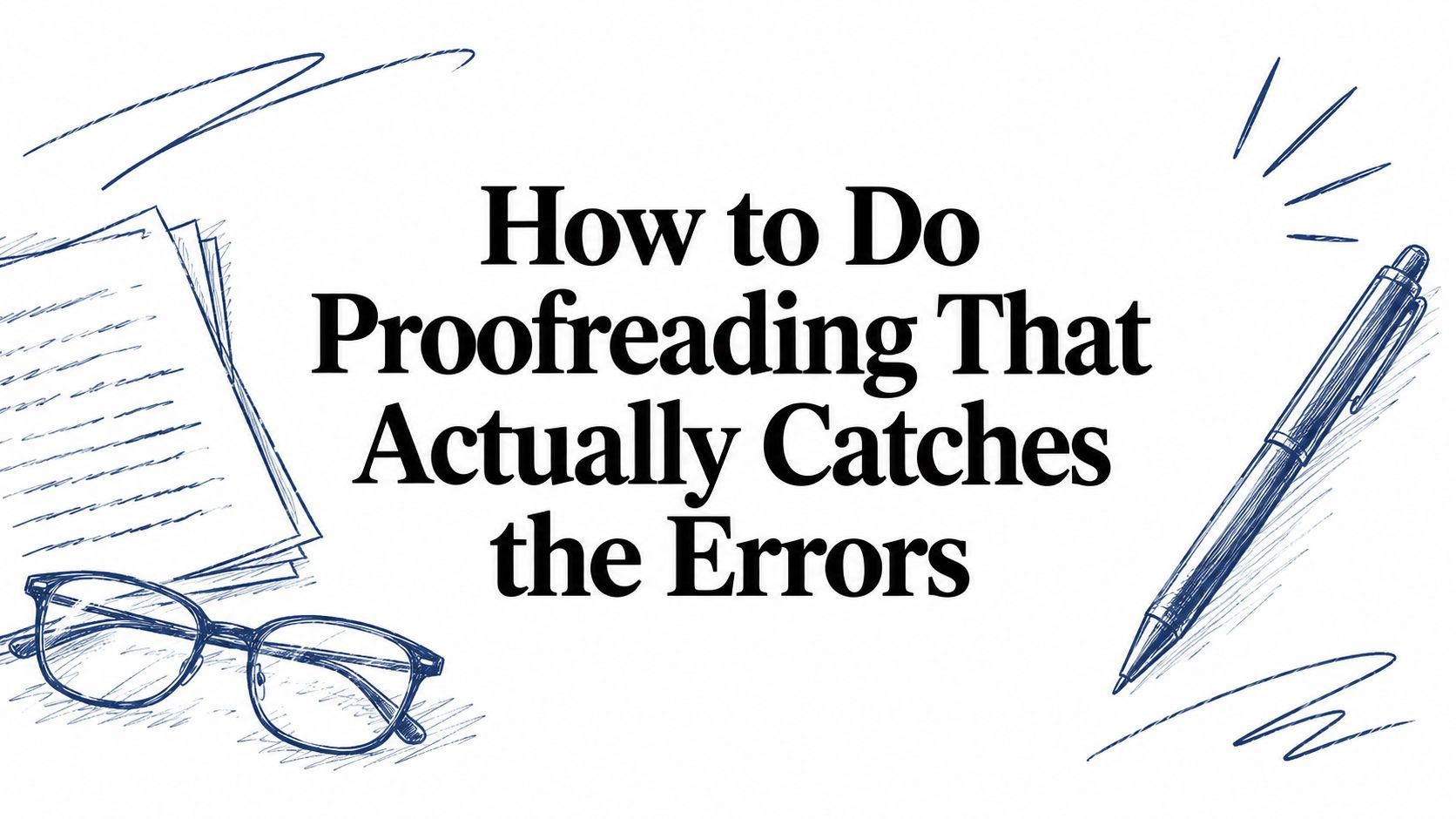 How to Do Proofreading That Actually Catches the Errors