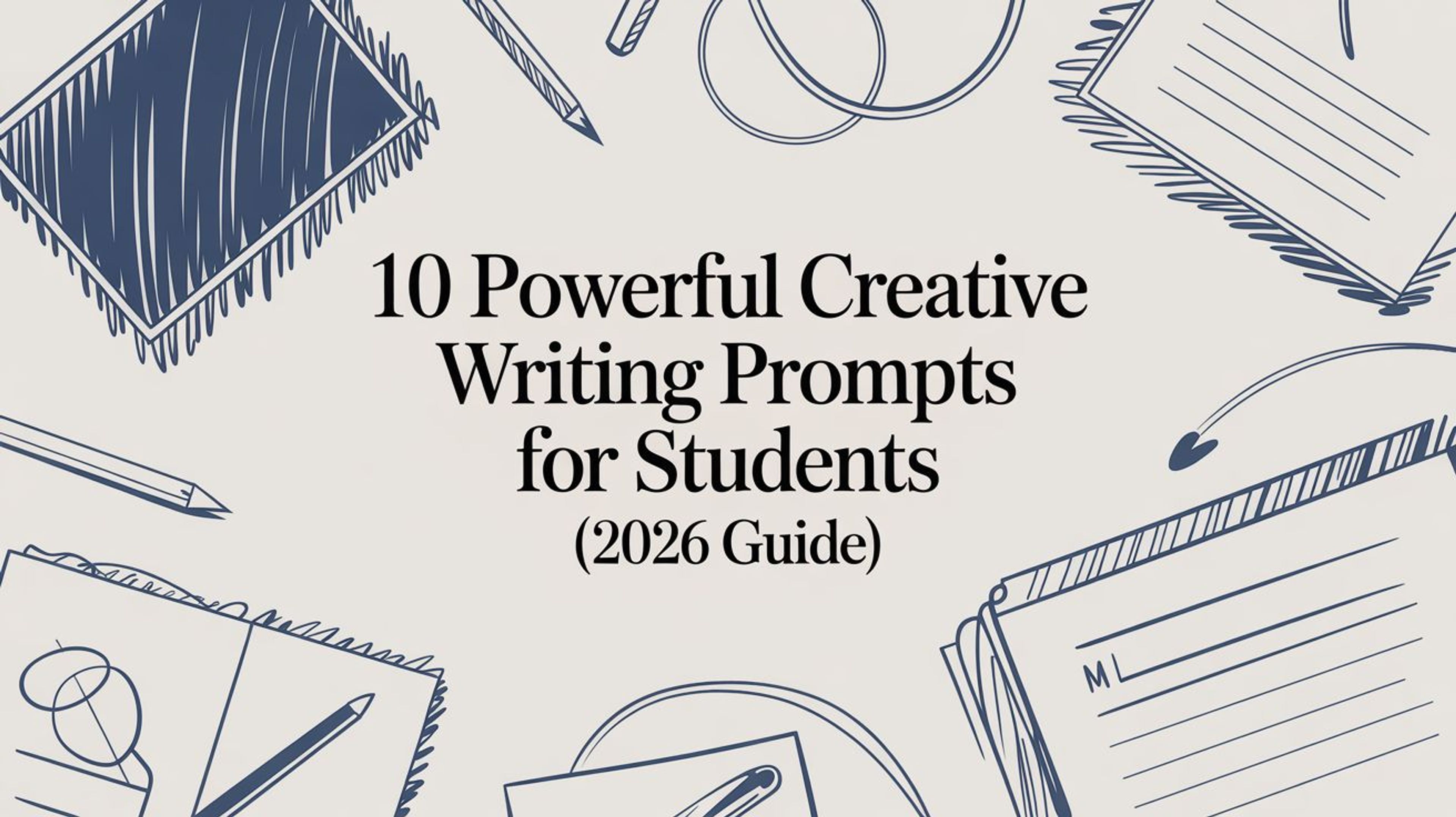 10 Powerful Creative Writing Prompts for Students (2026 Guide)