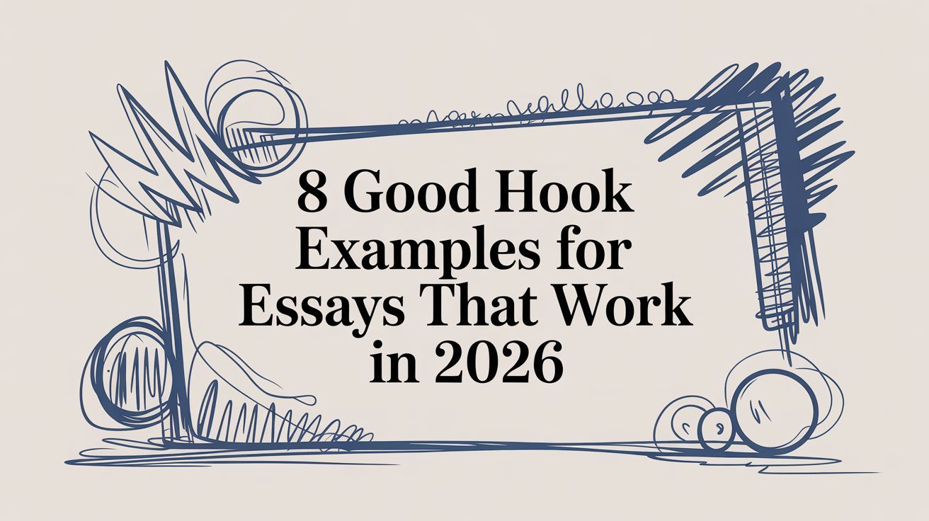 8 Good Hook Examples for Essays That Work in 2026