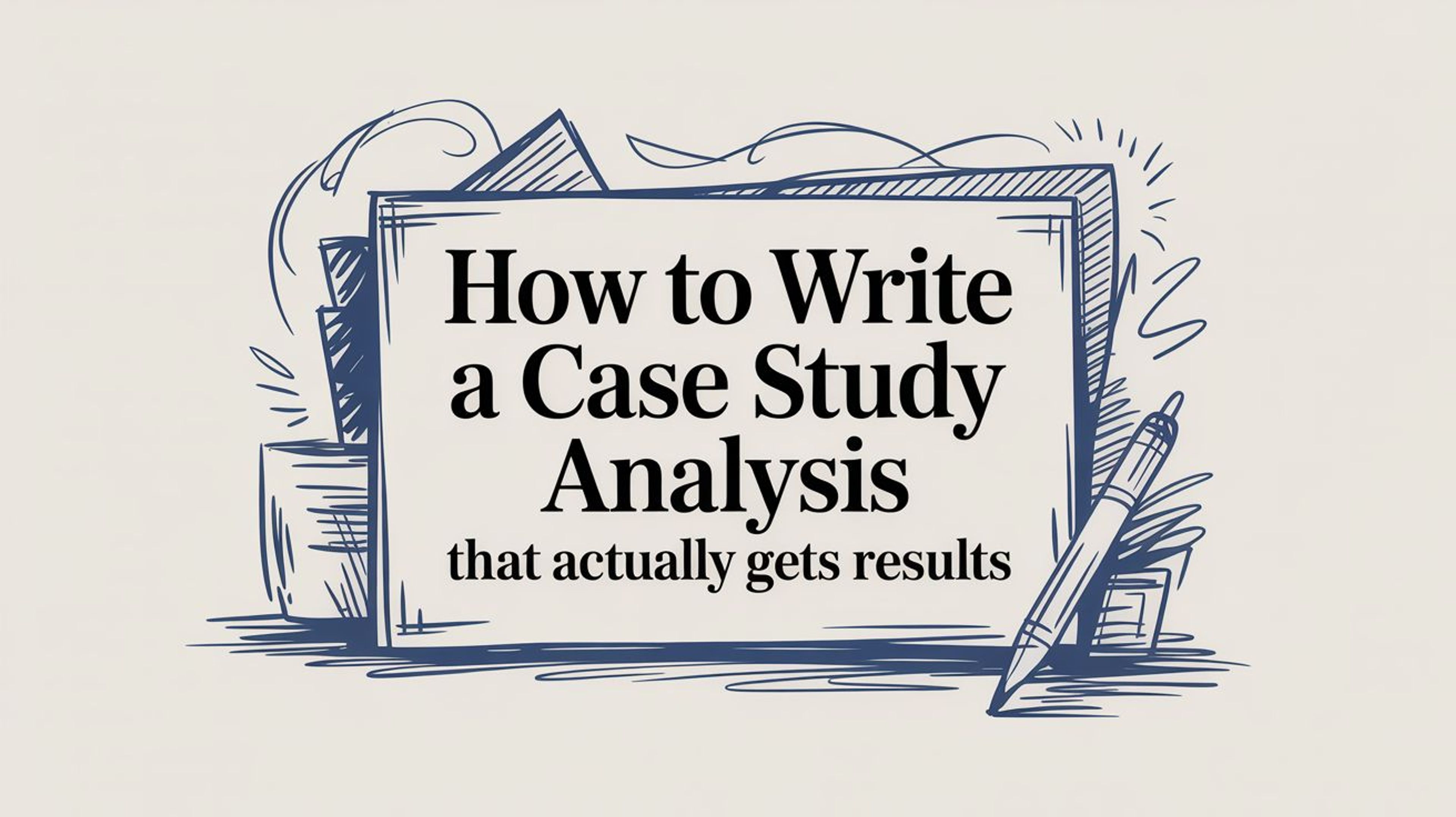 How to Write a Case Study Analysis That Actually Gets Results