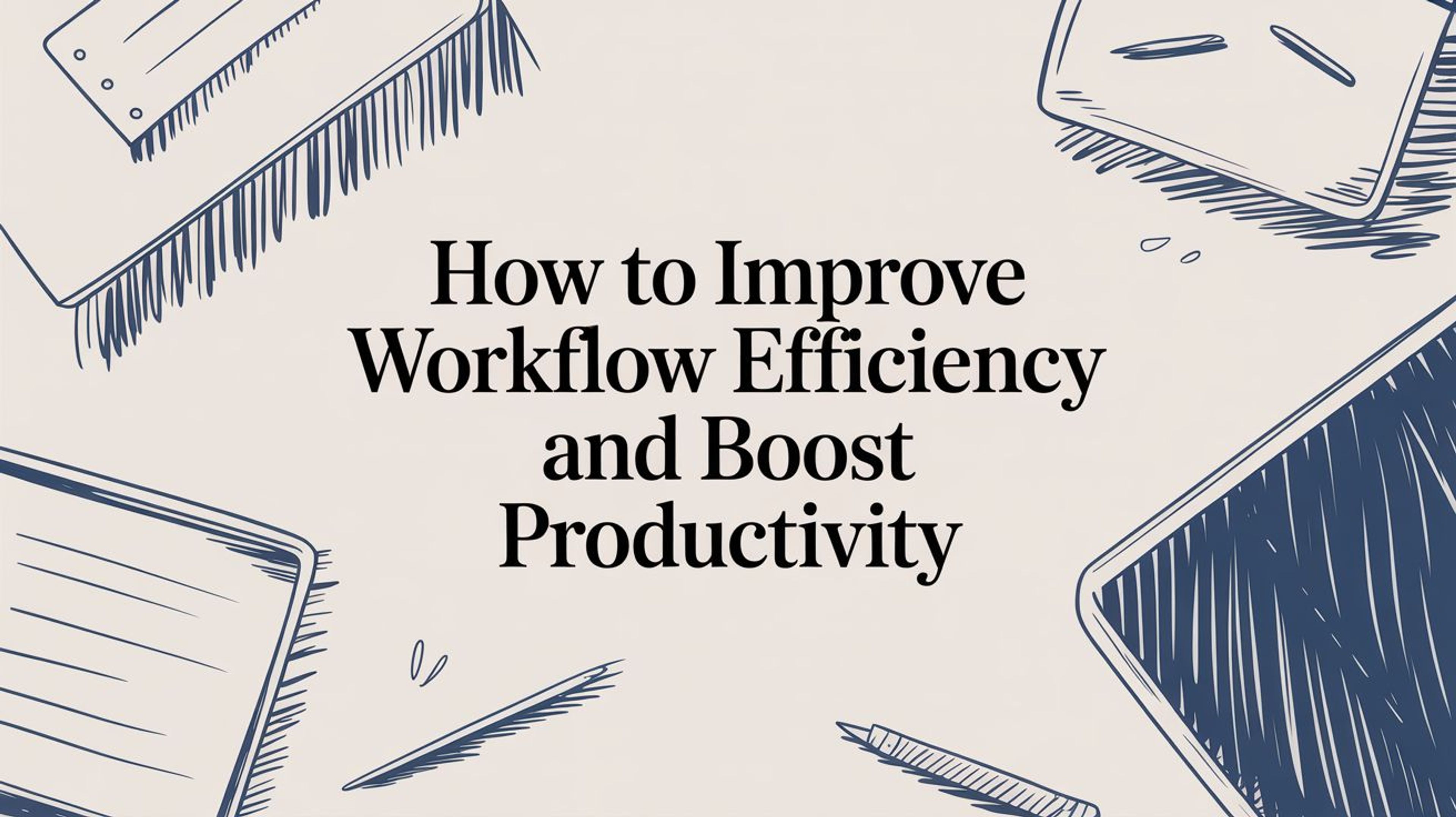 How To Improve Workflow Efficiency And Boost Productivity